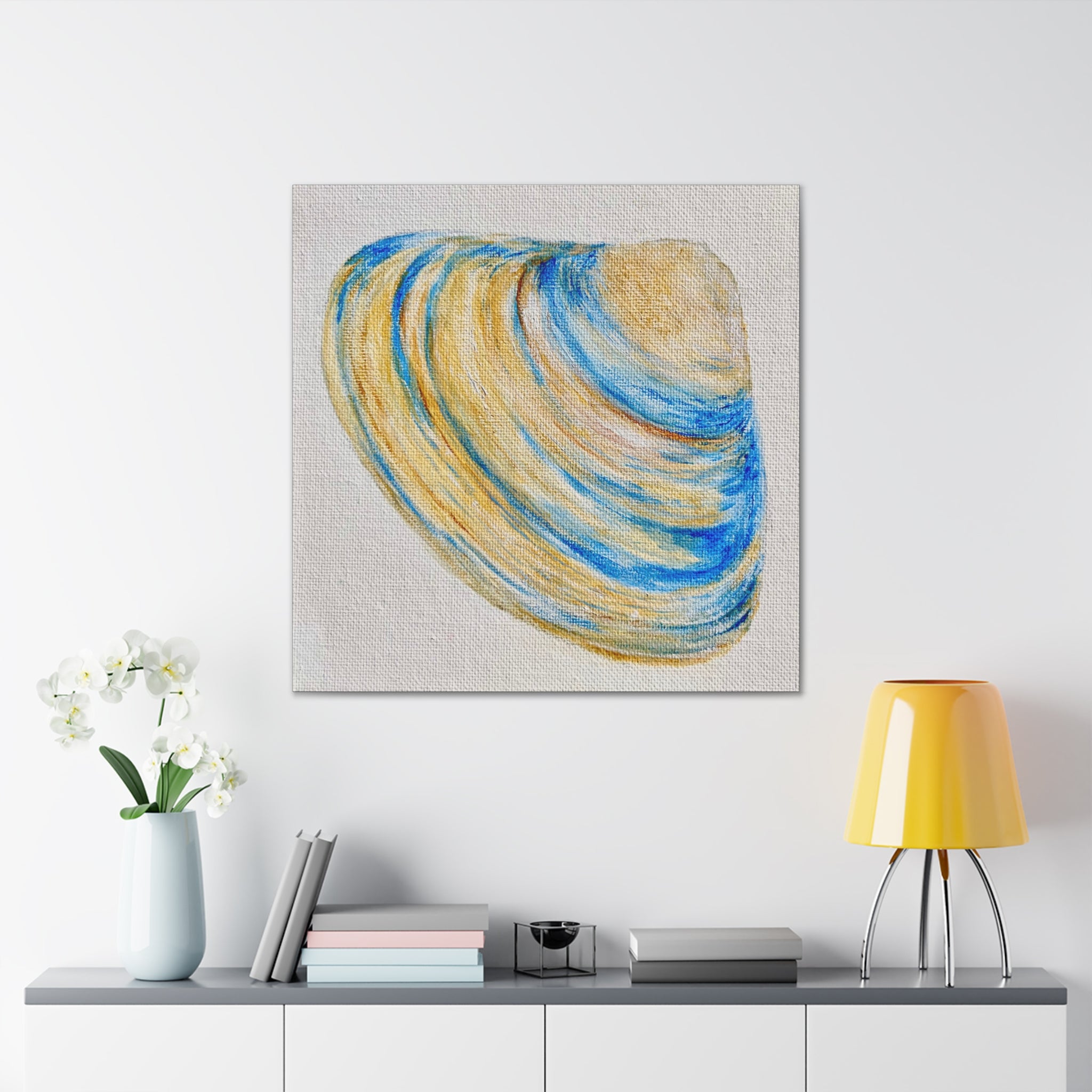 Clam Shell Canvas Gallery Wraps