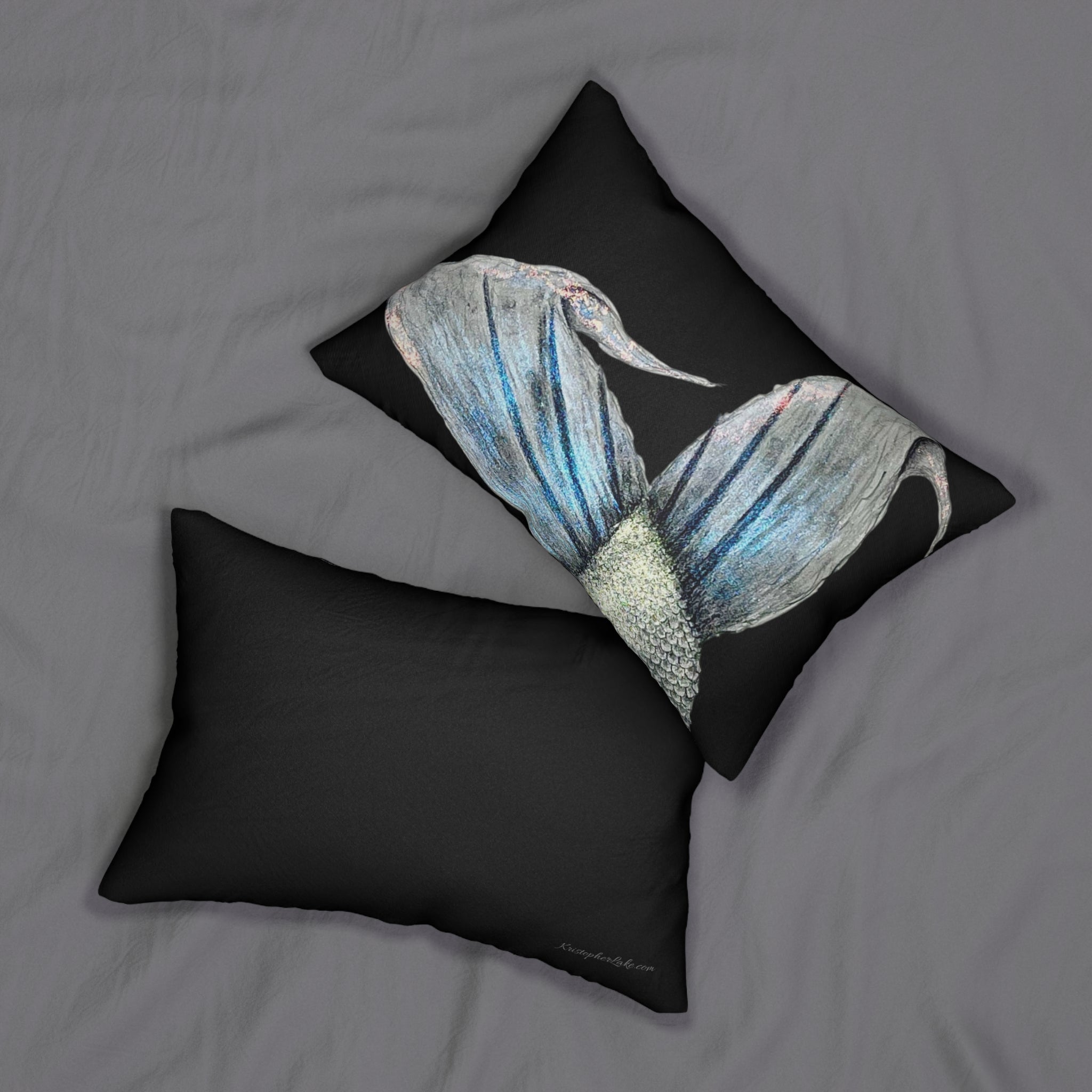 Mermaid Tail Lumbar Pillow