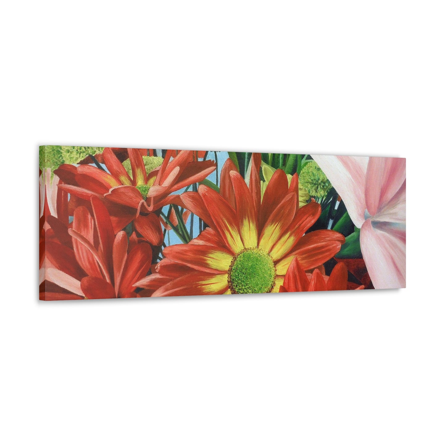 Gallery Print of the Original Oil Painting "Bunch Of Flowers"