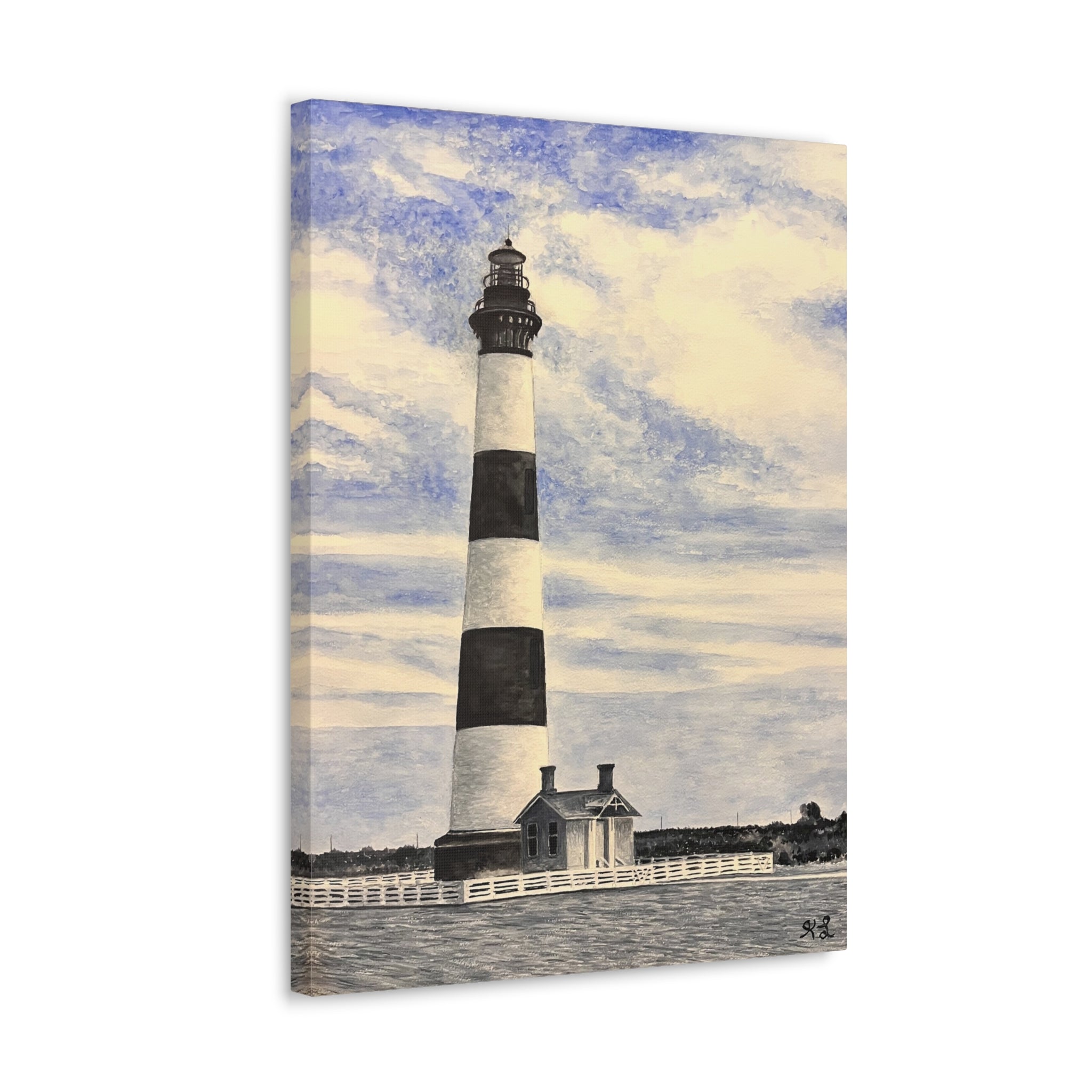 Bodie Island Lighthouse Canvas Gallery Wraps
