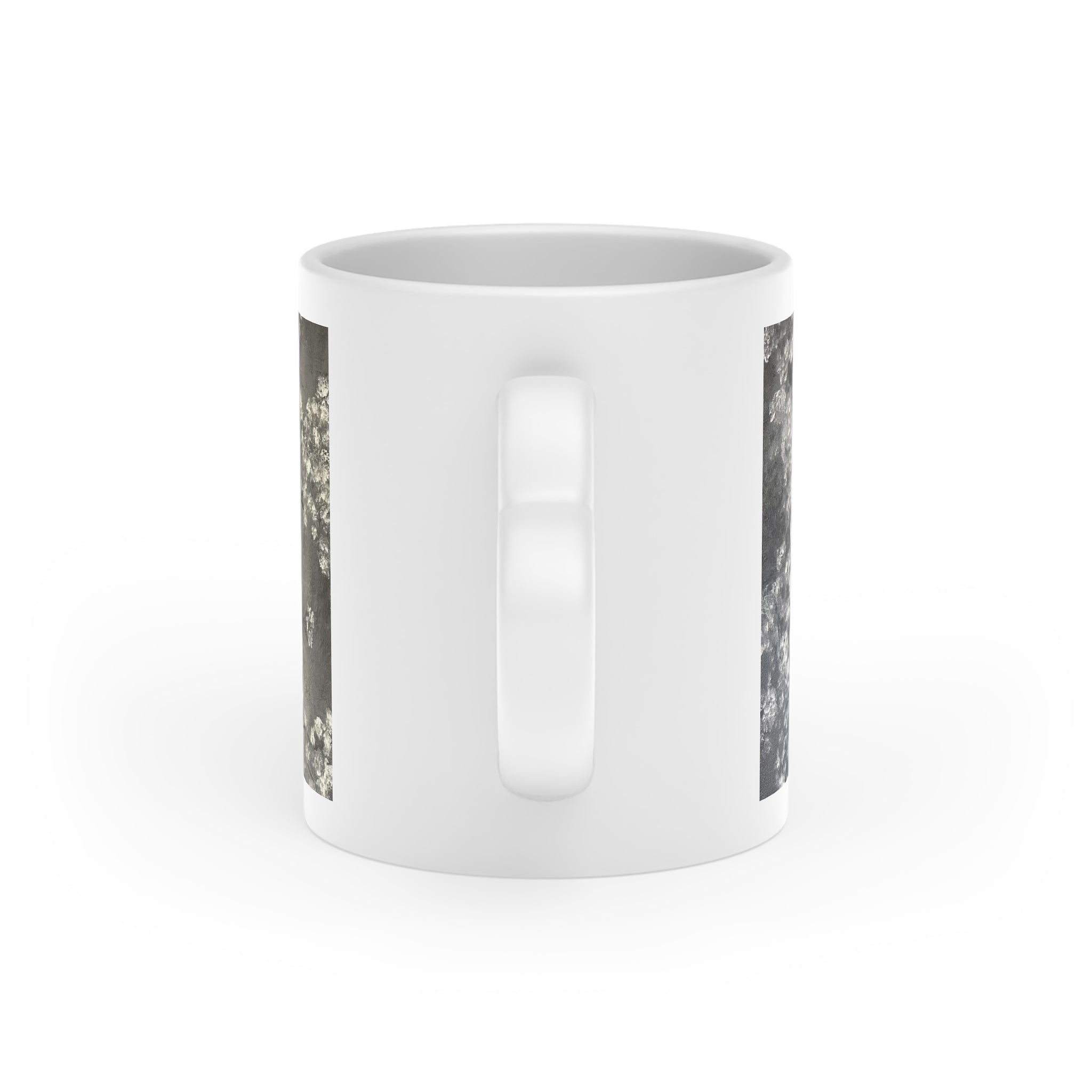 "Artist Rose" oil painting Heart-Shaped Mug