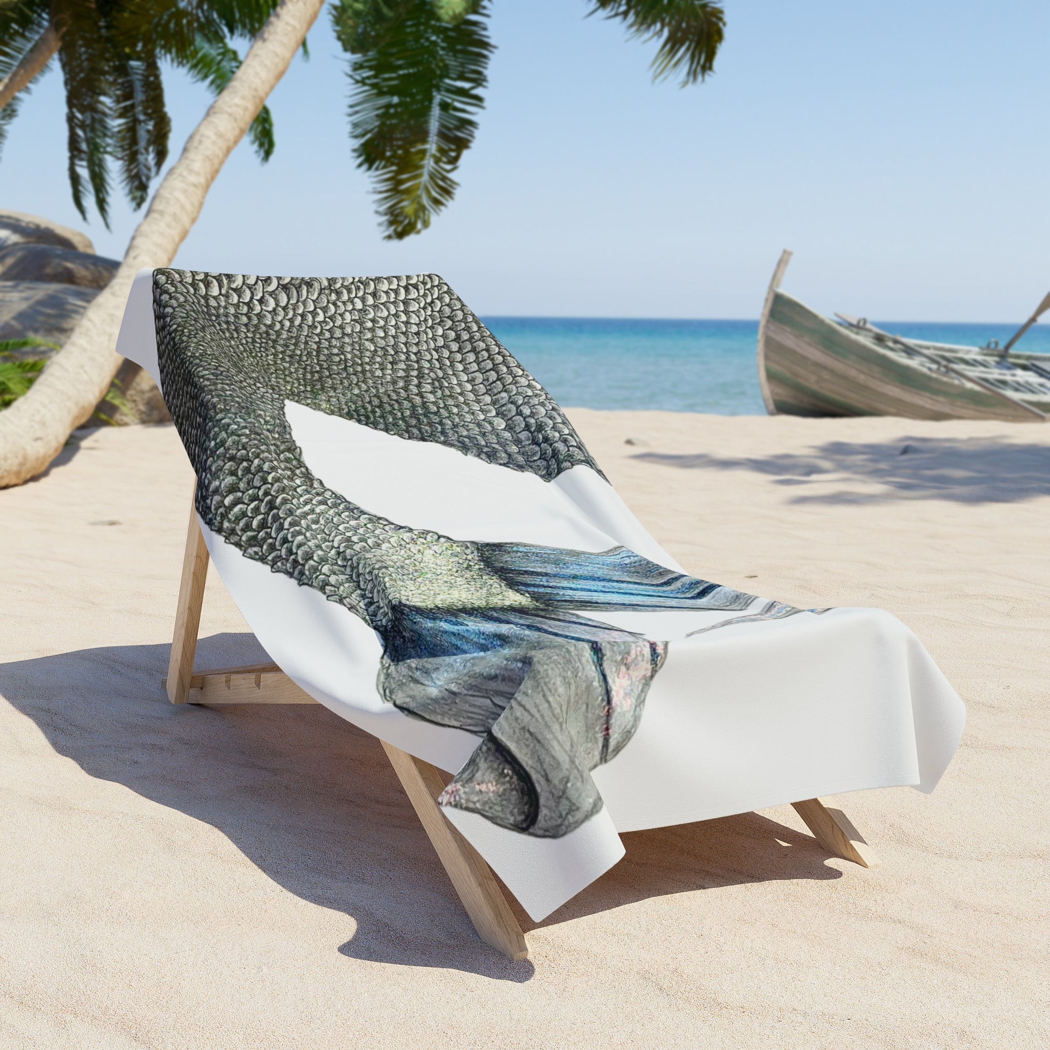Mermaid #1 Third Edition Beach Towel