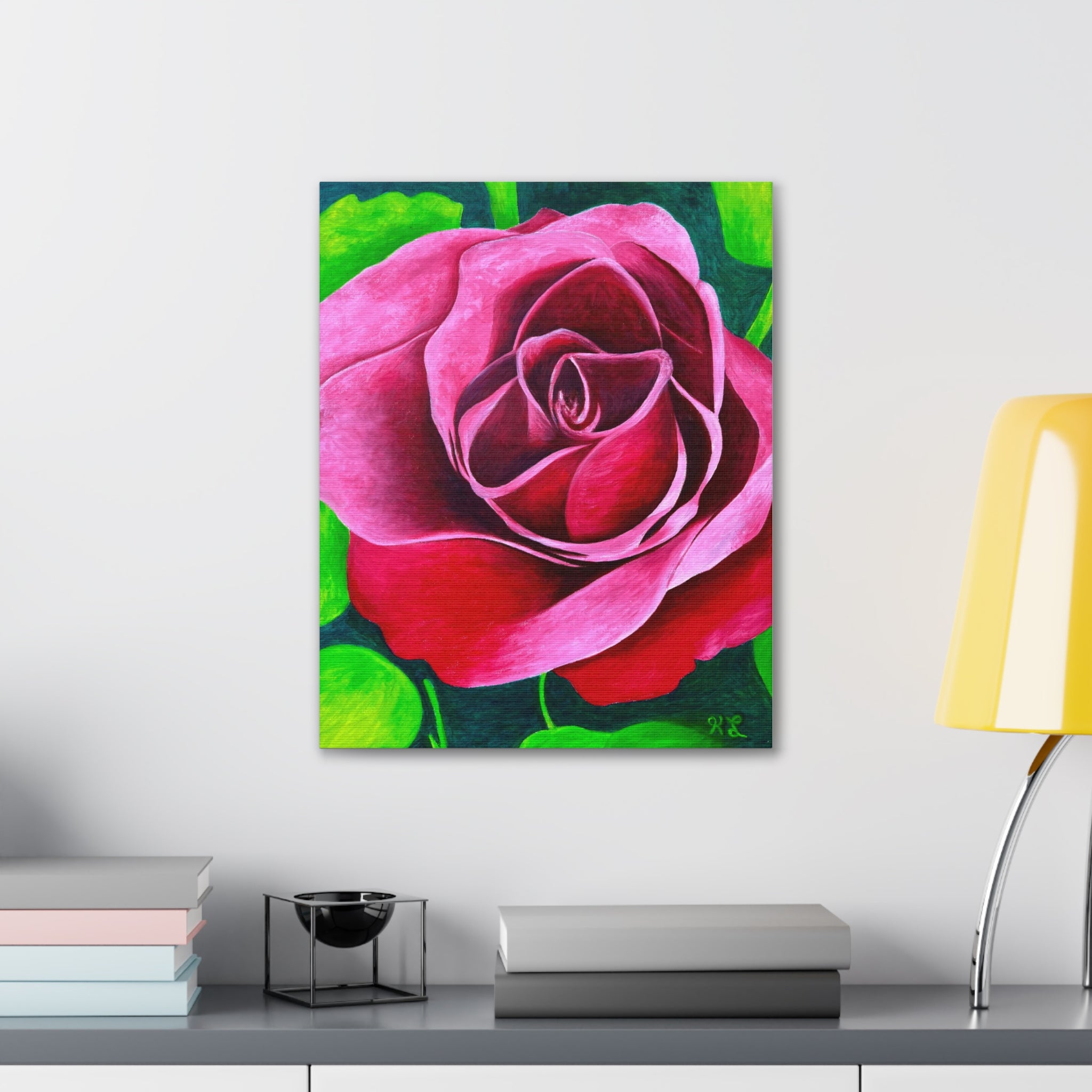 Second Rose Canvas Gallery Wall Art