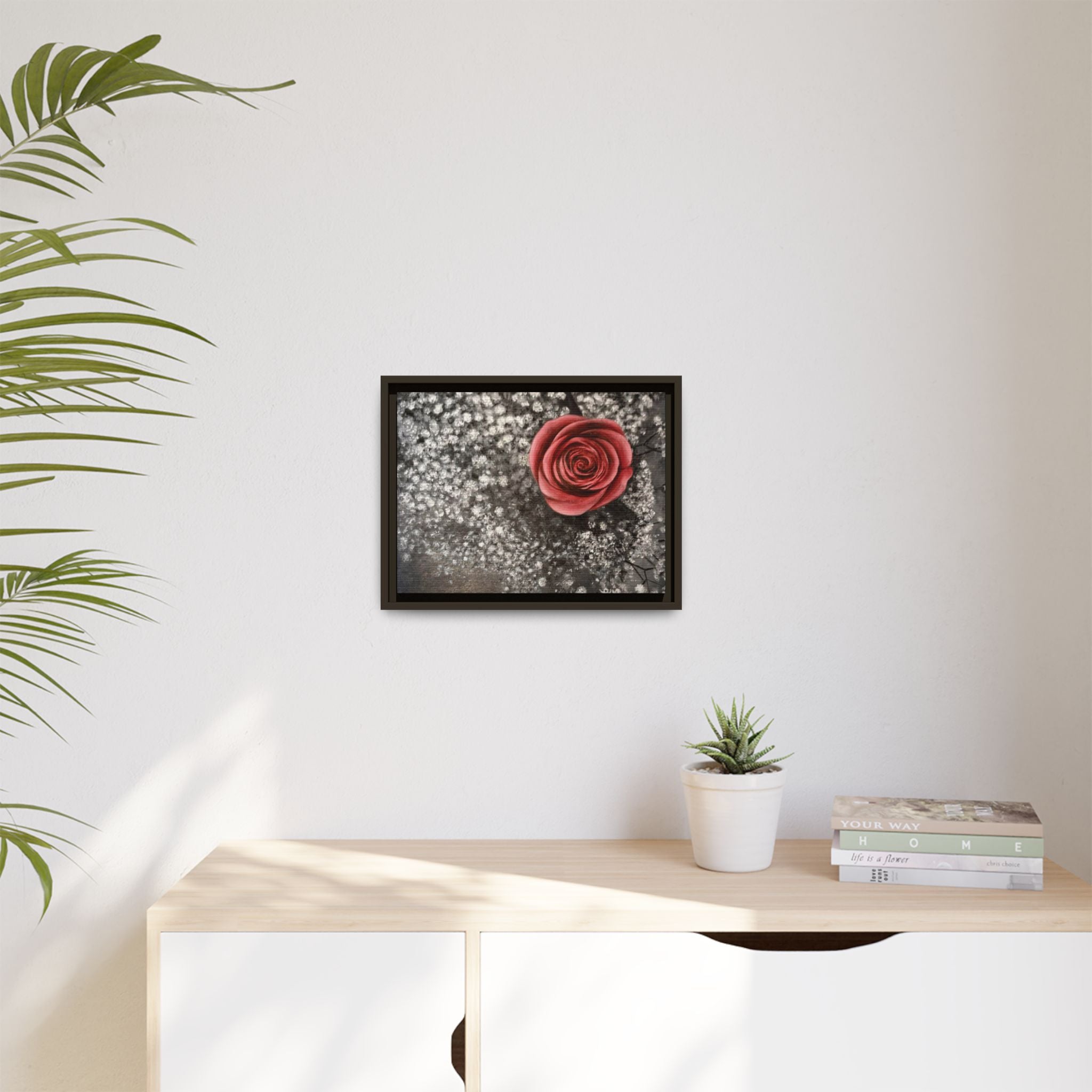 Artist Rose Wall Print