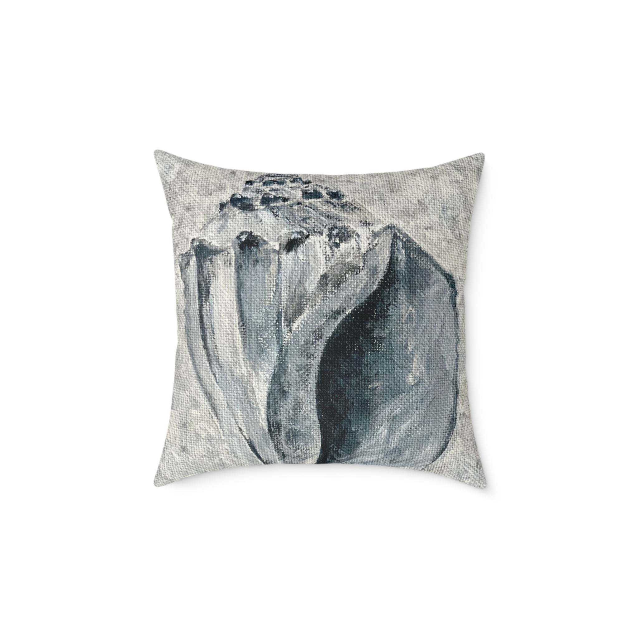 Welk Shell Square Canvas Pillow