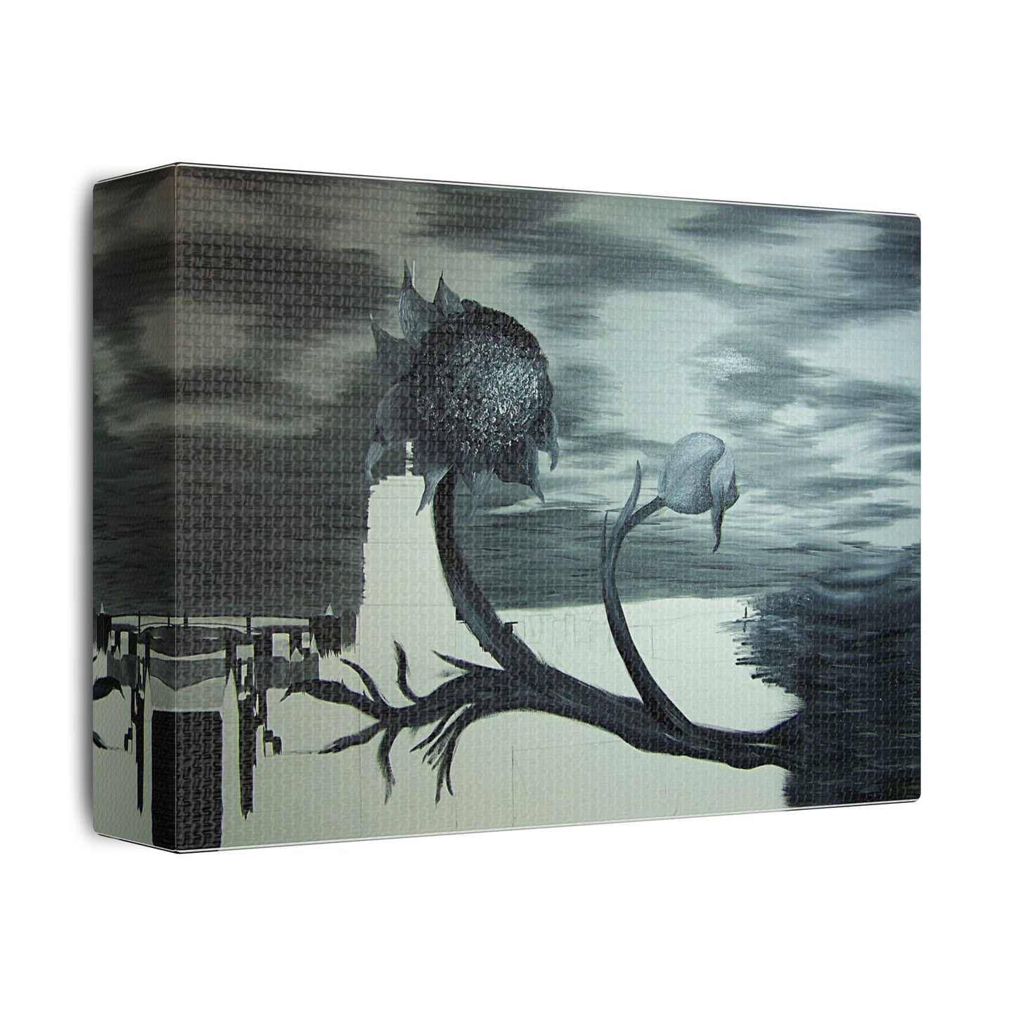 Copy of Tri- State Flower Canvas wall art