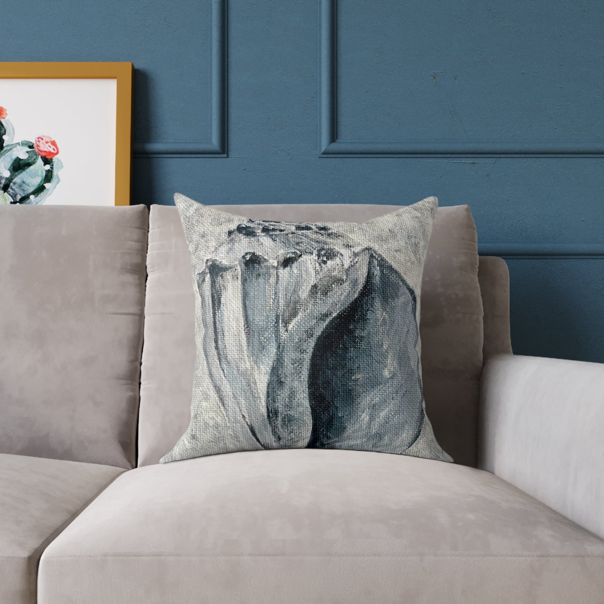 Welk Shell Square Canvas Pillow