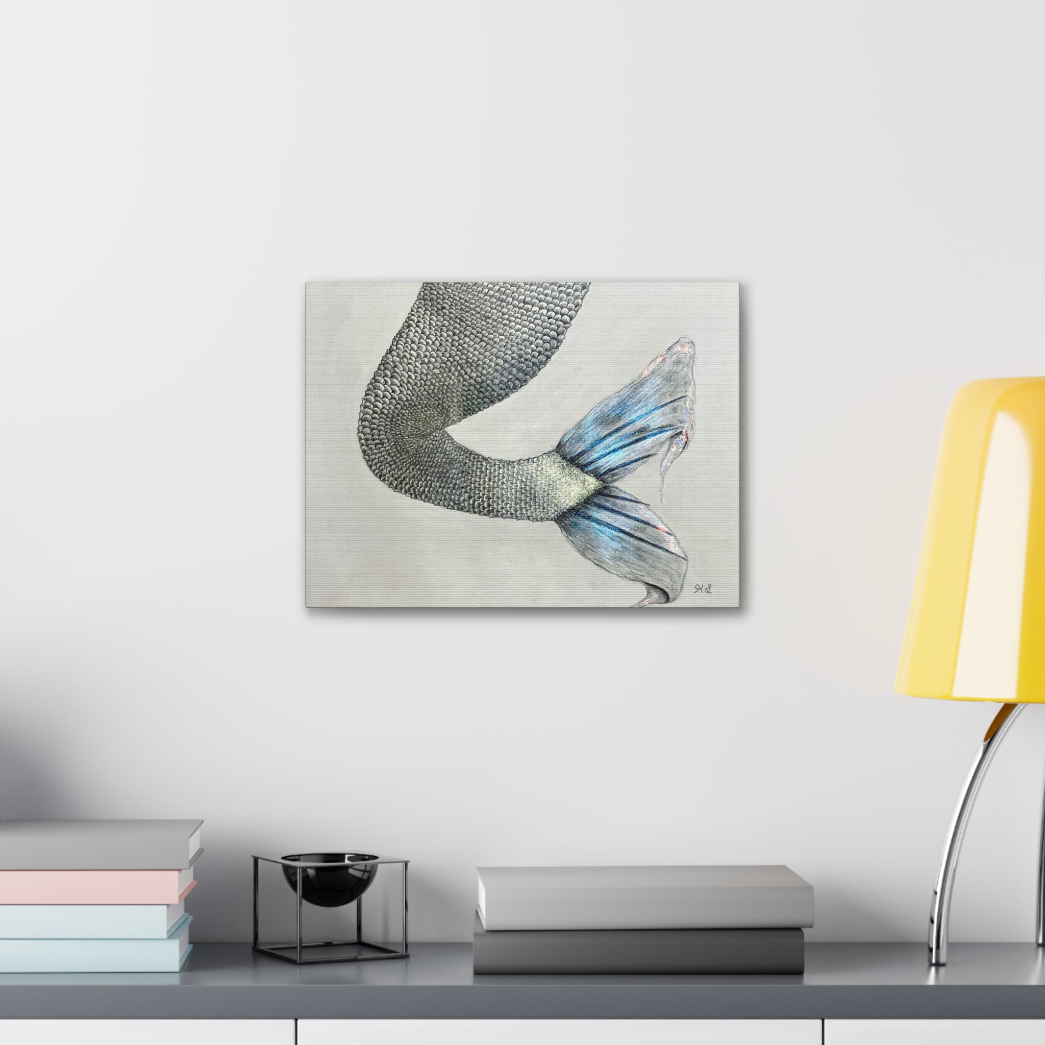 Mermaid #1 second Edition Canvas Gallery Wraps