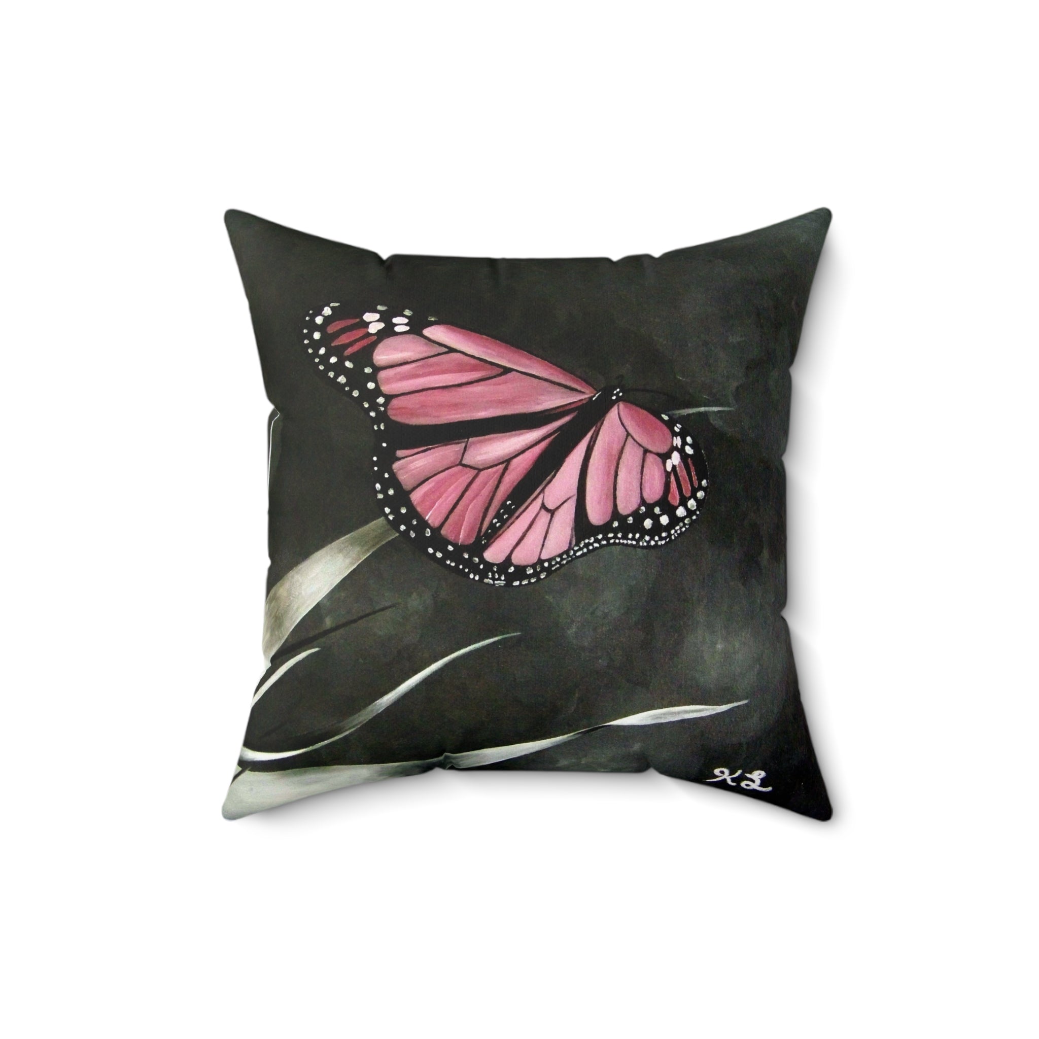 The First Butterfly Accent Pillow