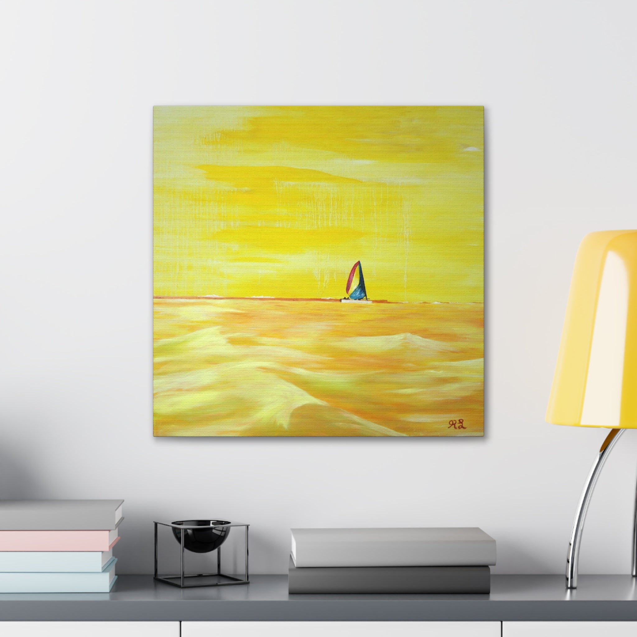 Somewhat Dominican hand painted oil painting Canvas Gallery Wraps