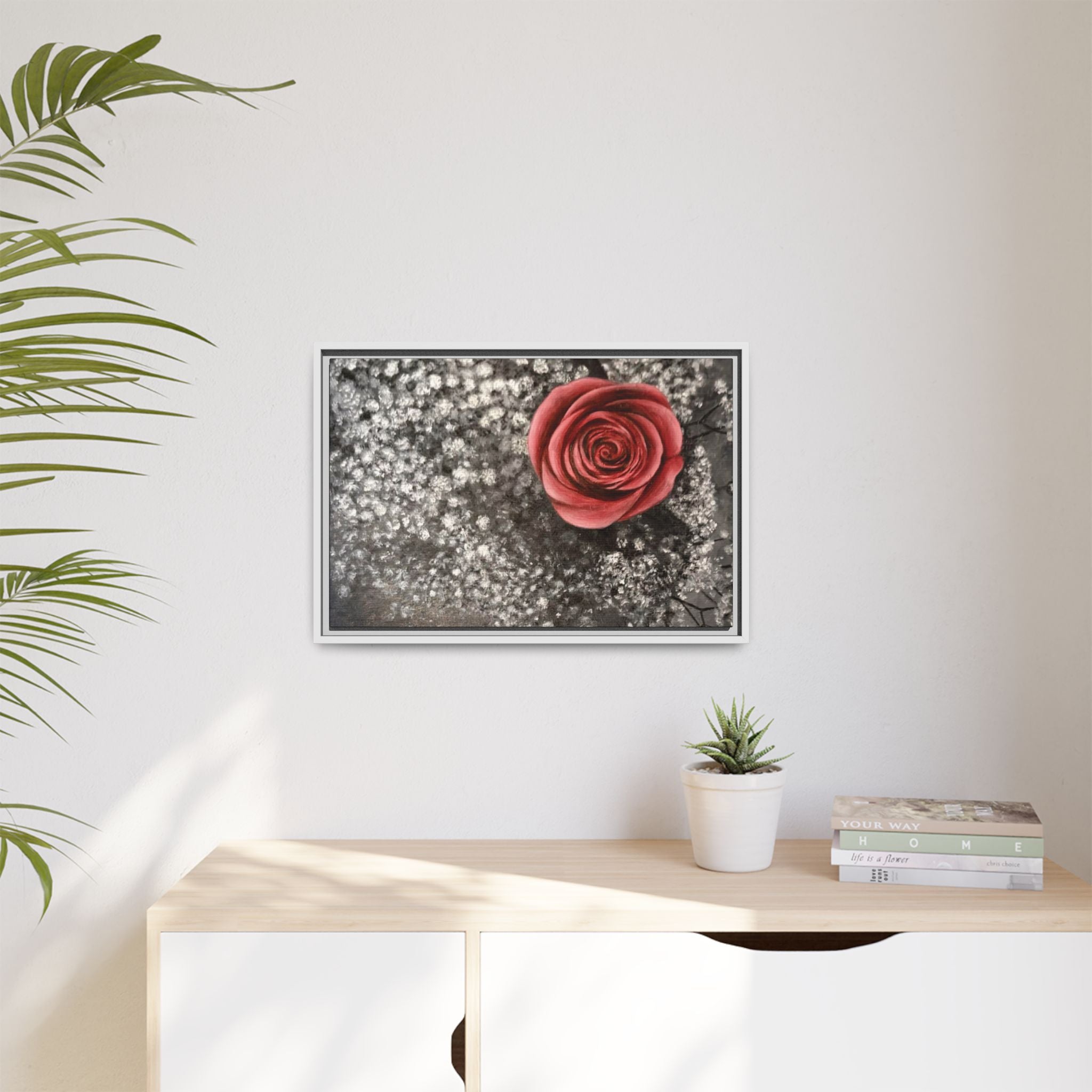 Artist Rose Wall Print
