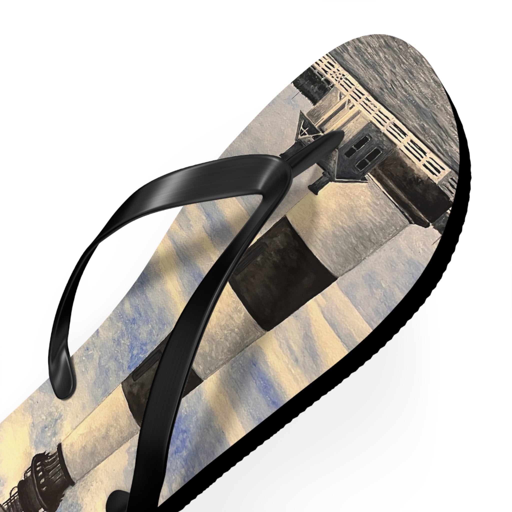 Bodie Island Lighthouse Flip Flops
