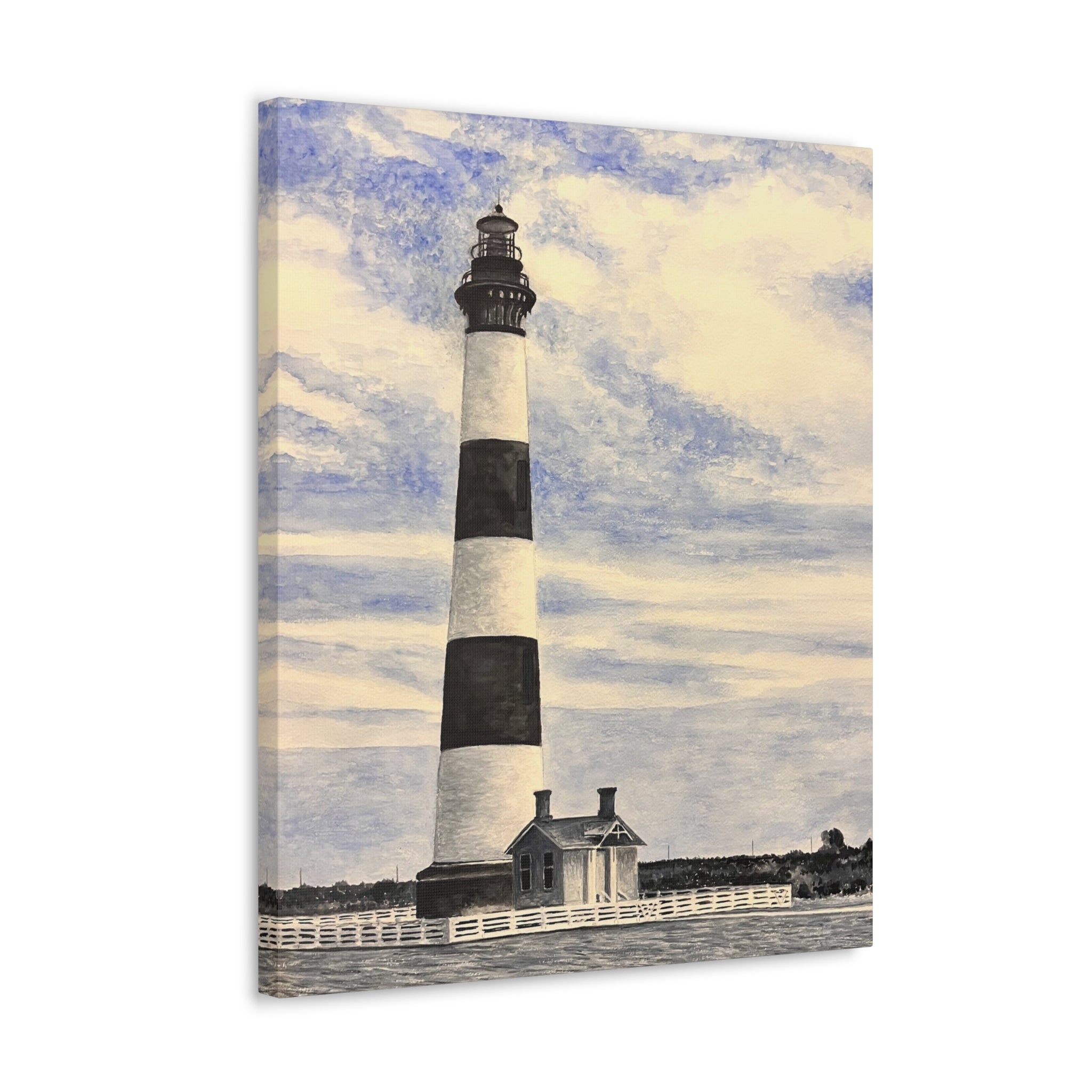 Bodie Island Lighthouse Canvas Gallery Wraps