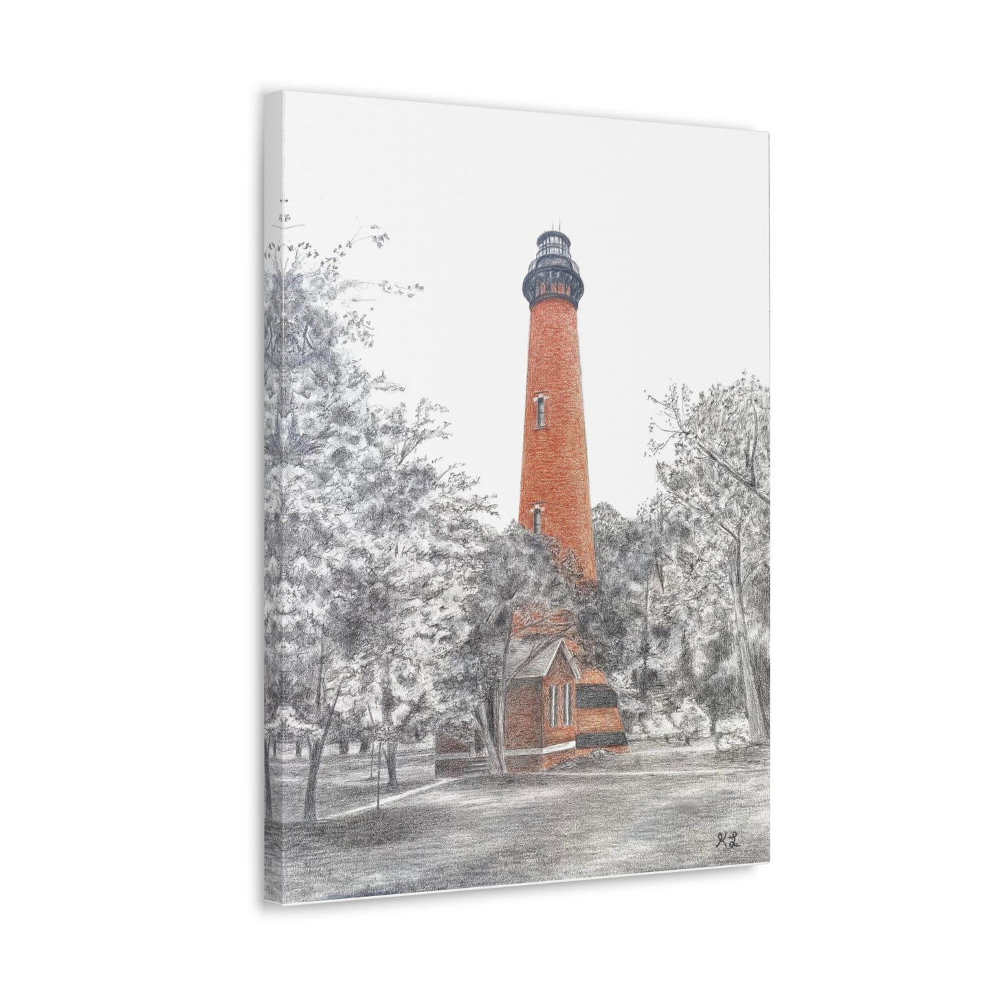 Currituck Lighthouse Canvas Gallery Wrap