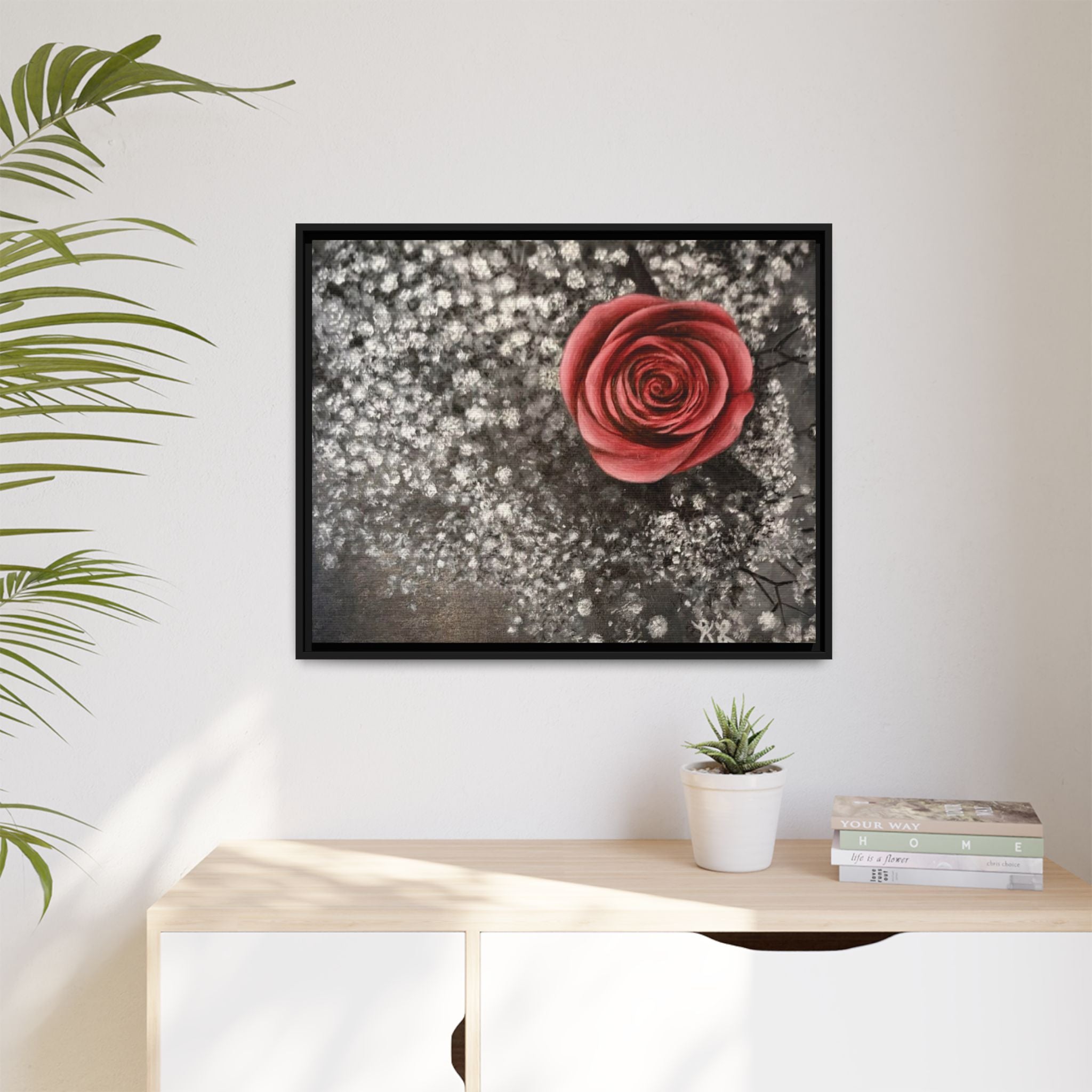 Artist Rose Wall Print