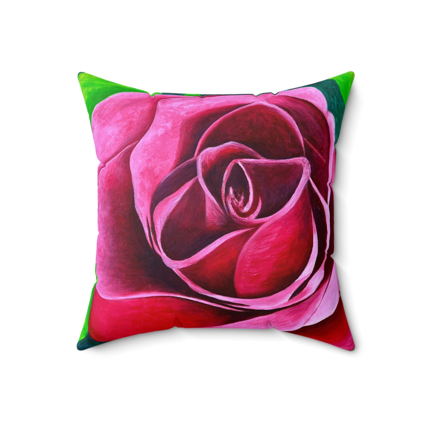 Second Rose Square Pillow