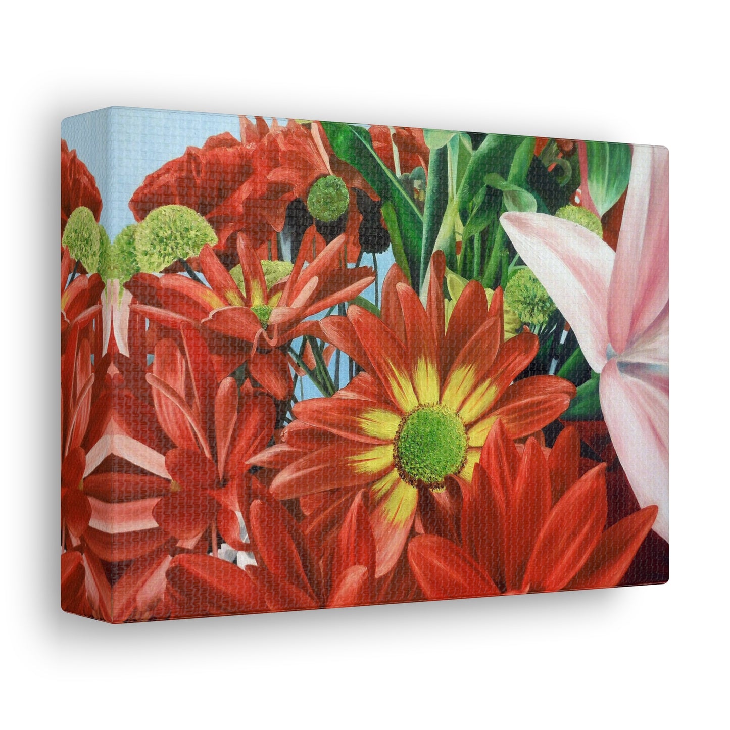 Gallery Print of the Original Oil Painting "Bunch Of Flowers"