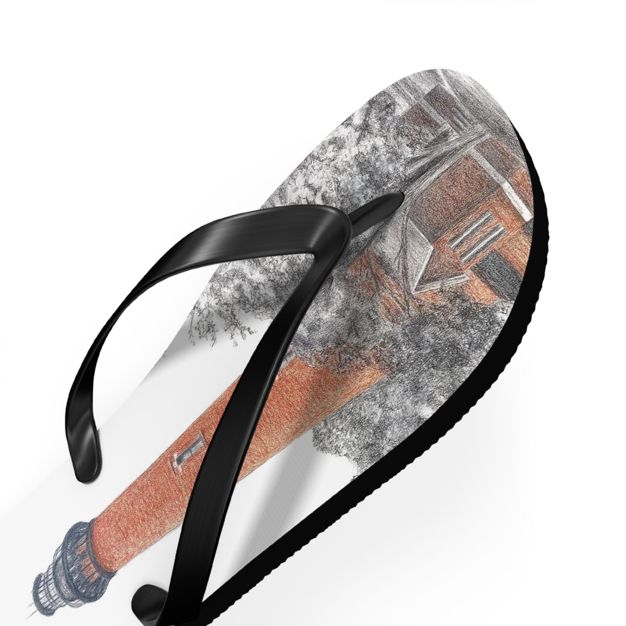 Universal Flip Flops OBX Currituck Lighthouse