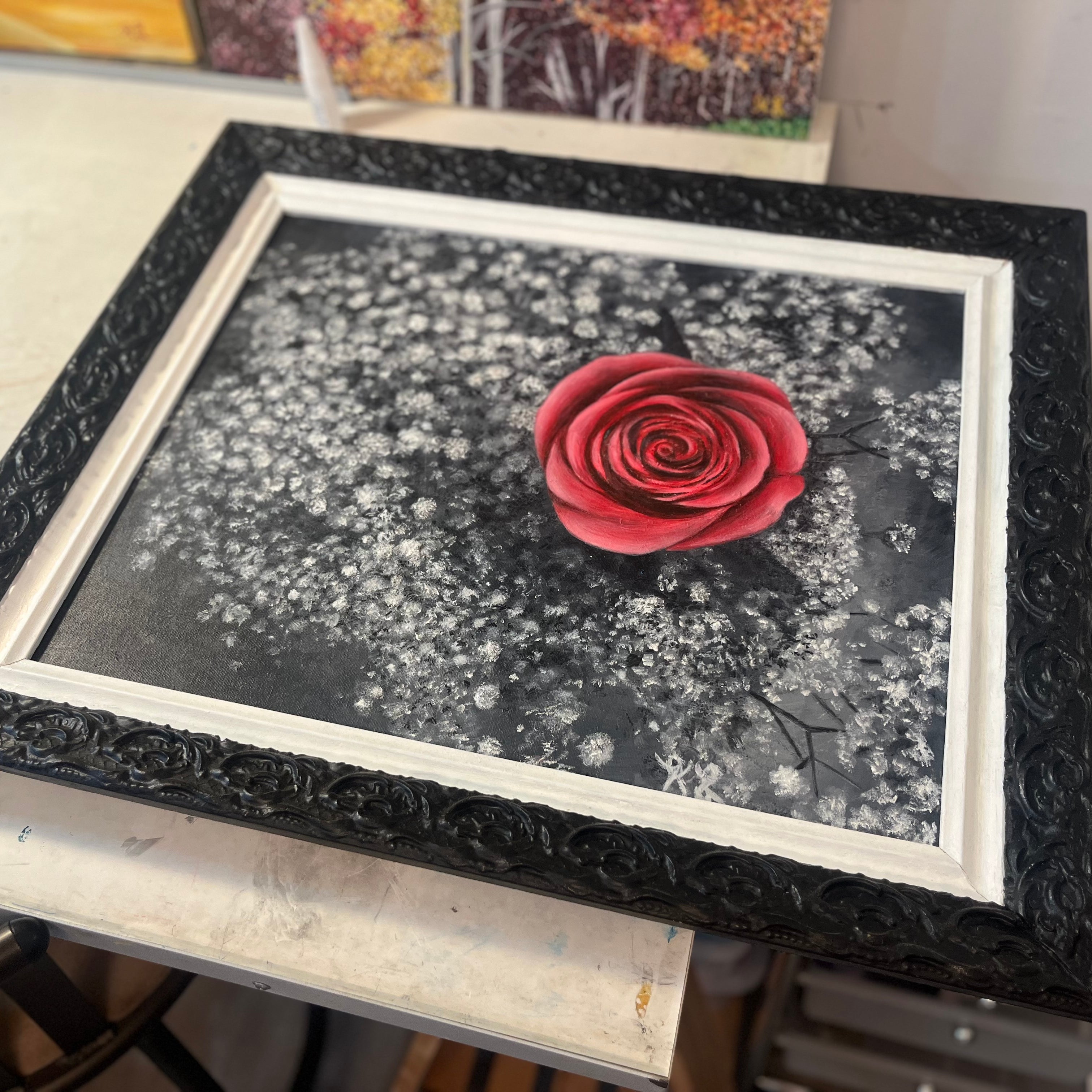 Artist Rose Canvas Gallery Wraps
