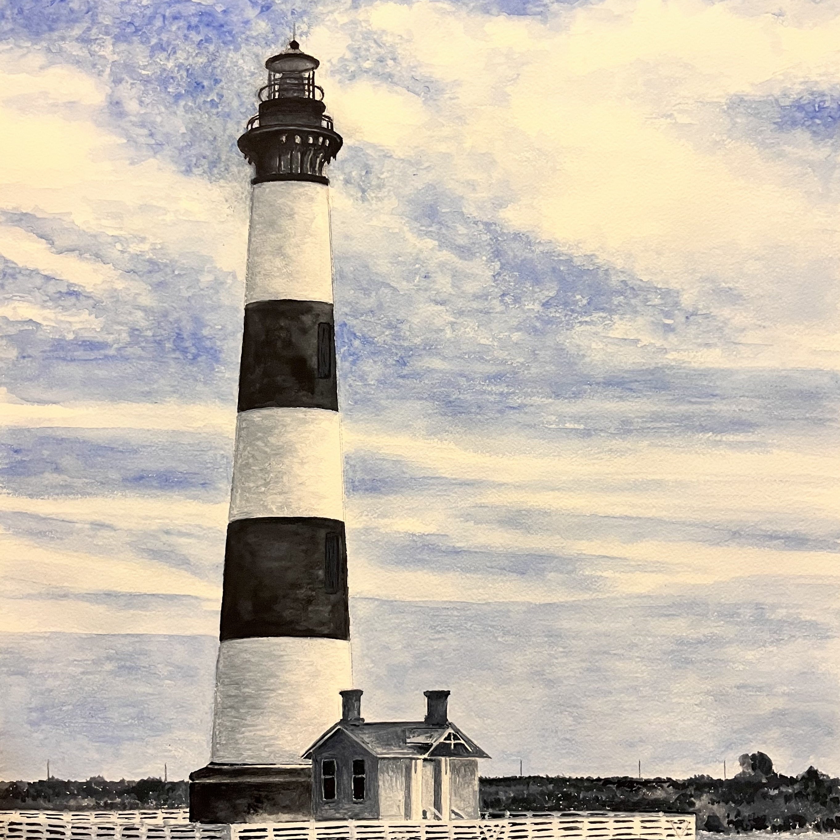 Custom Architectual Oil Painting