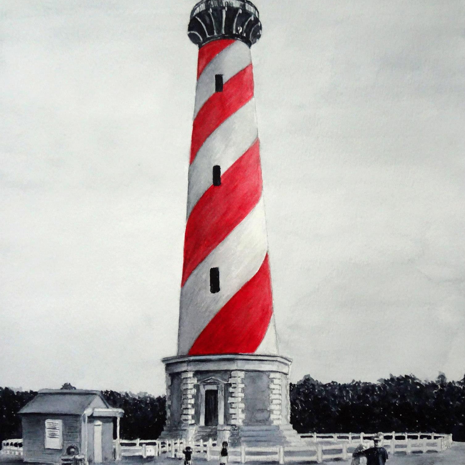 Custom Architectual Oil Painting