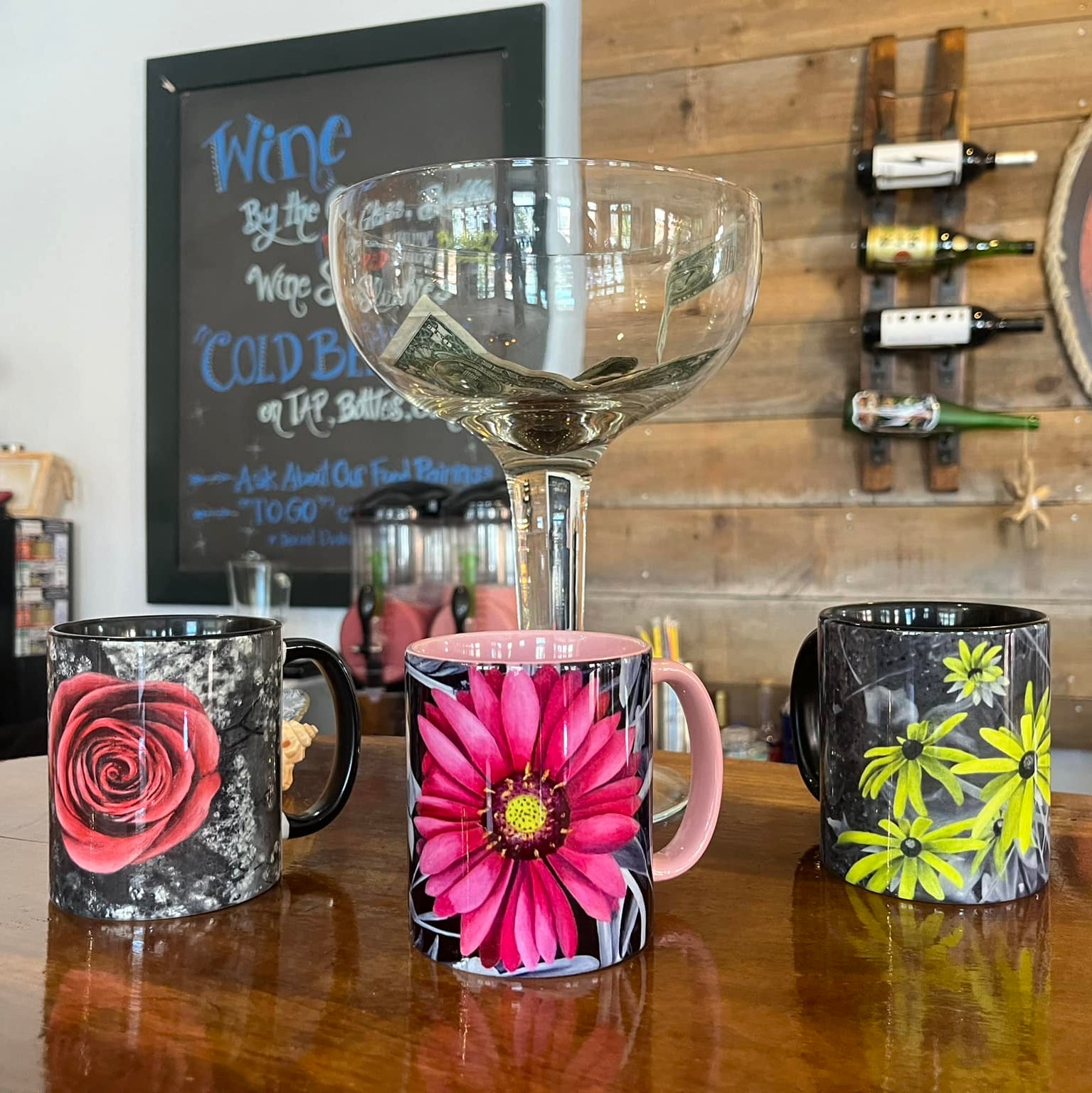 Le Daisy Accent Coffee Mug, 11oz