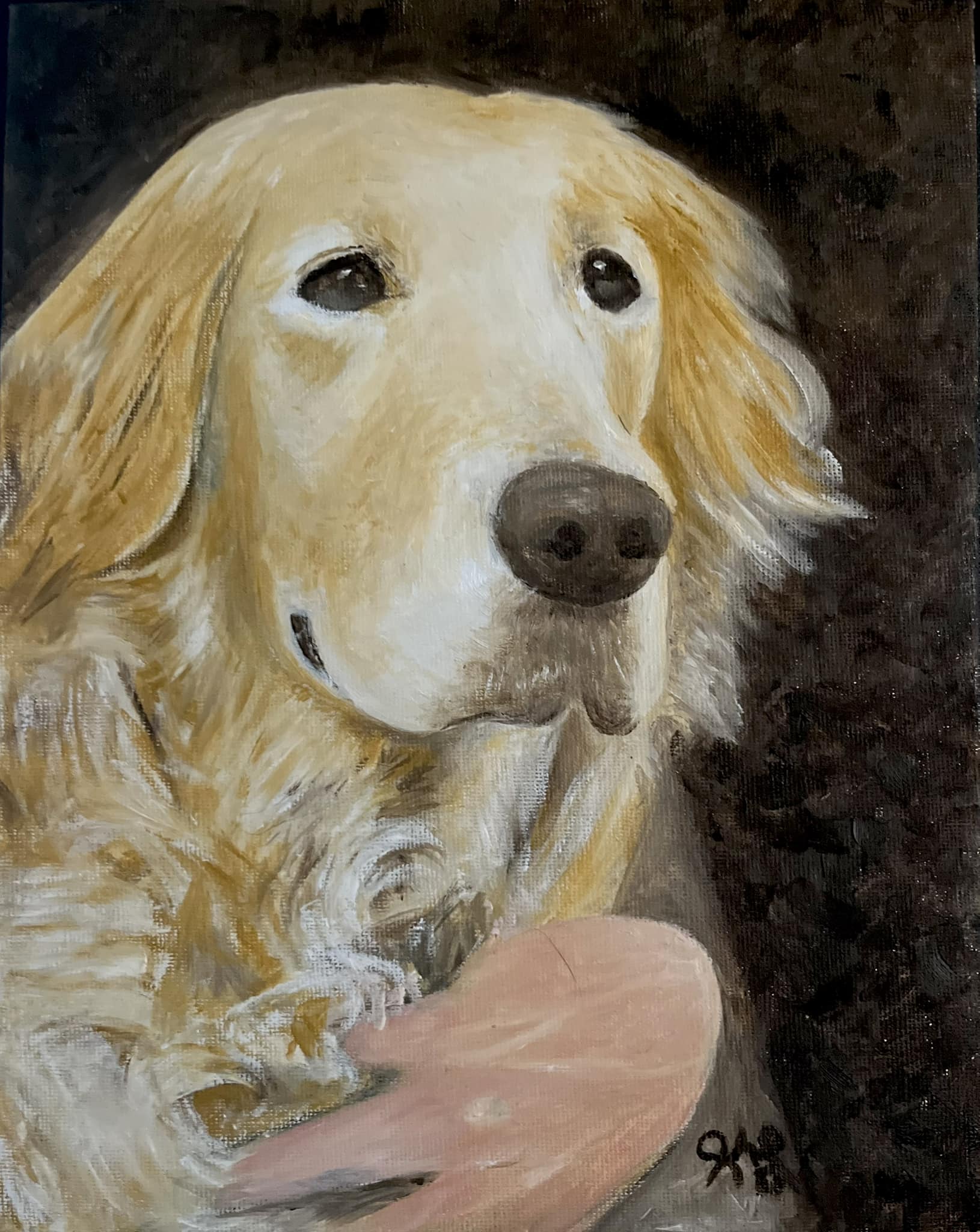 Personal Pet Portrait (8x10)