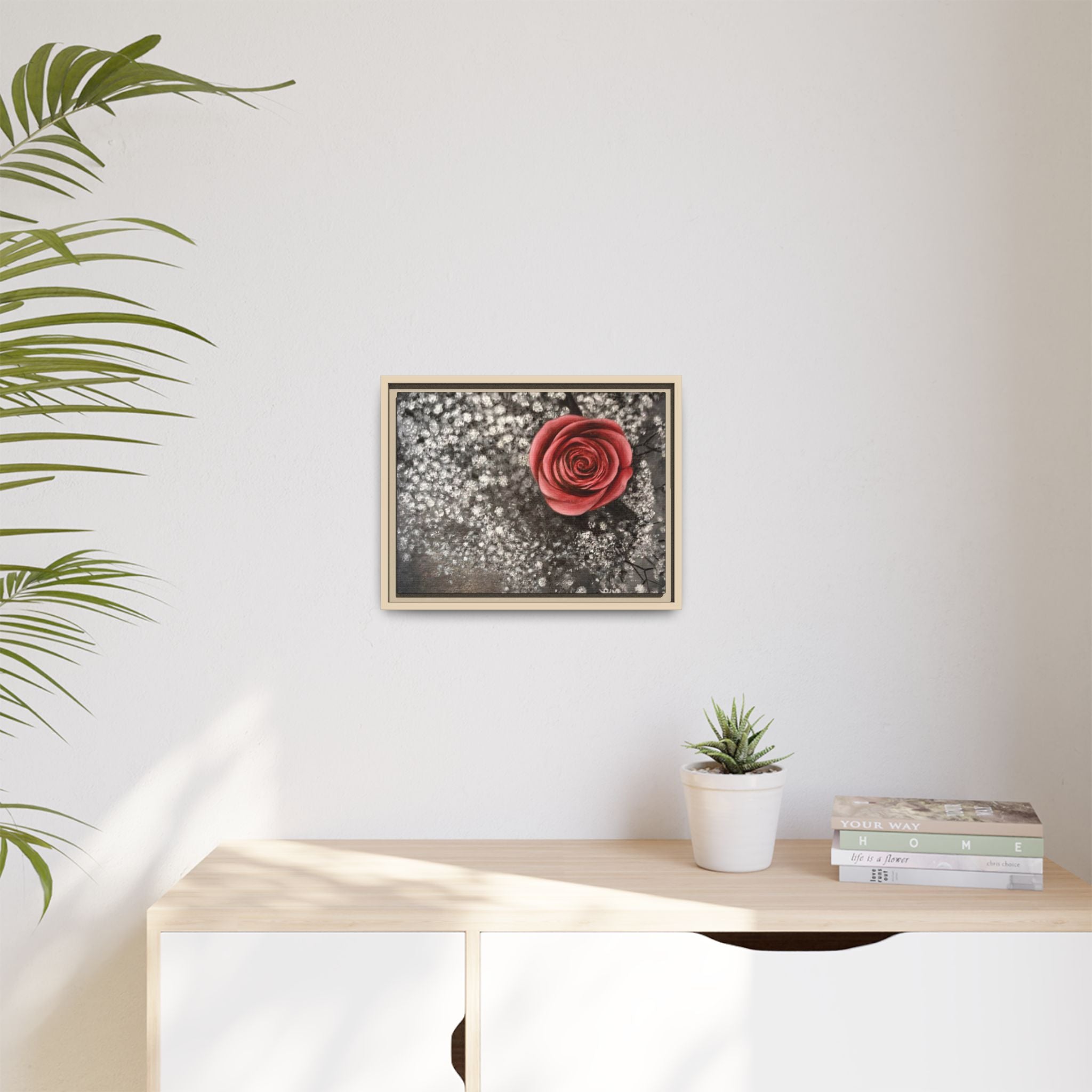 Artist Rose Wall Print