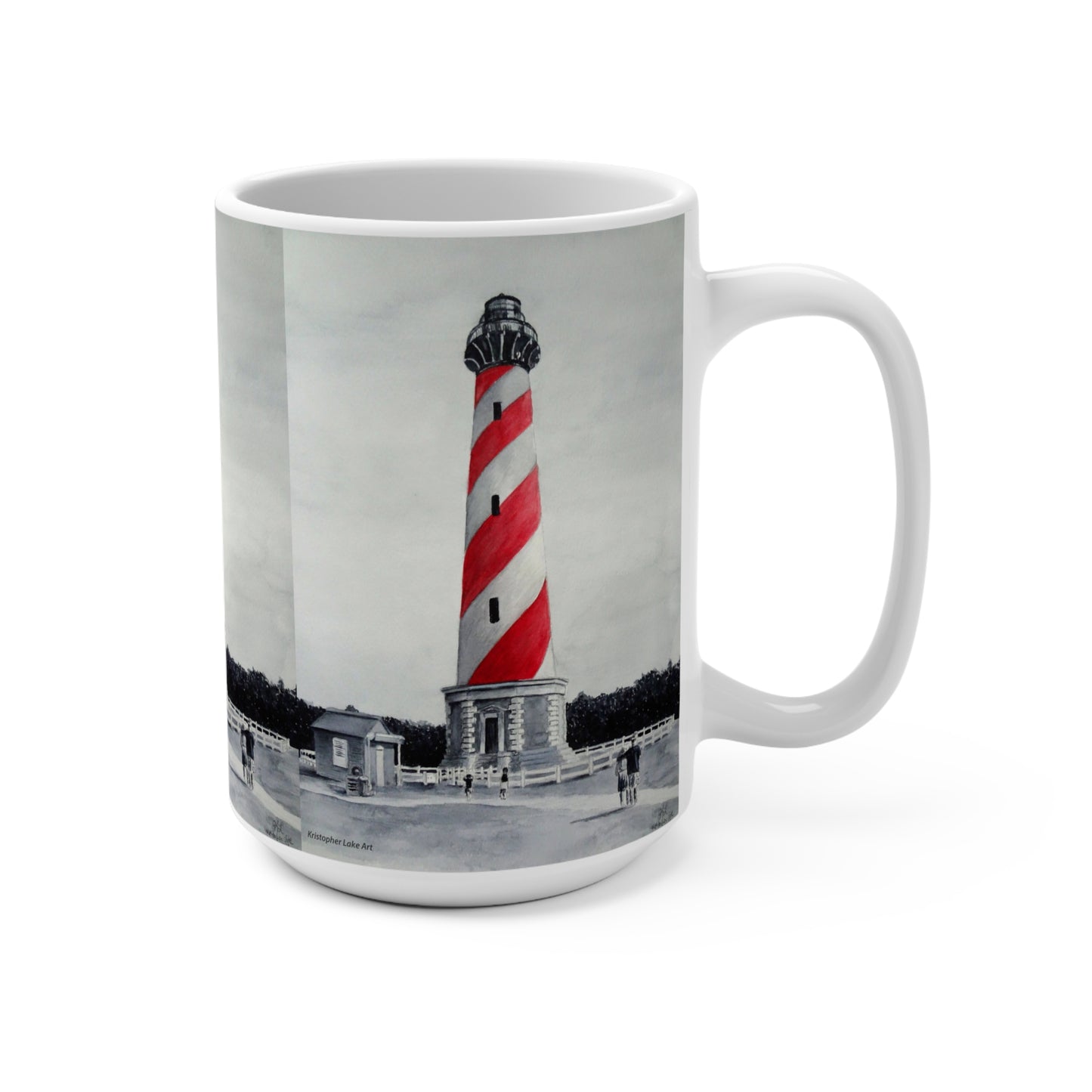 Hatteras Lighthouse Surreal Mug 15oz