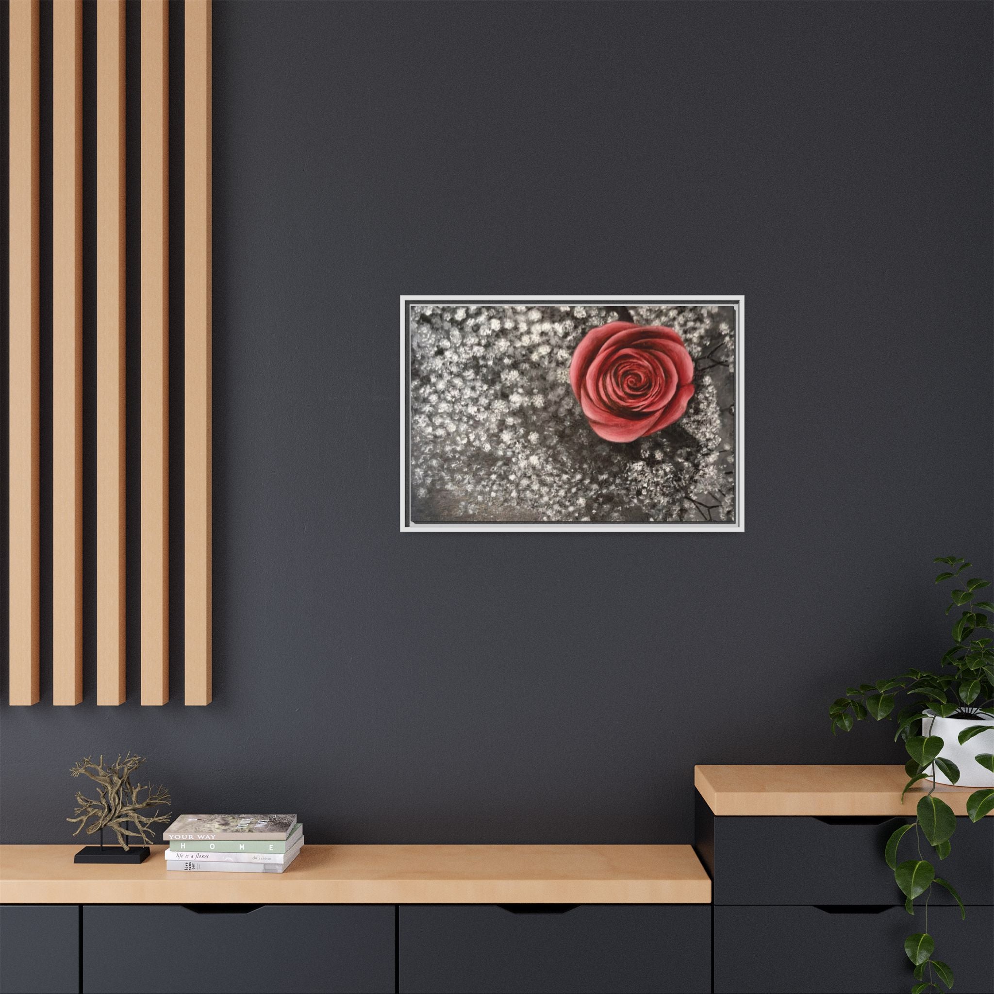 Artist Rose Wall Print