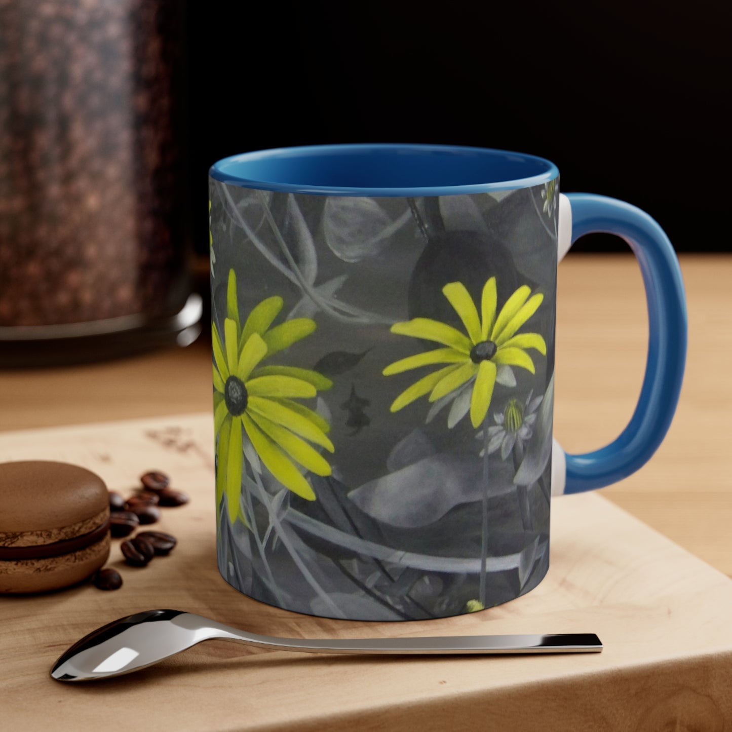 Le Daisy Accent Coffee Mug, 11oz