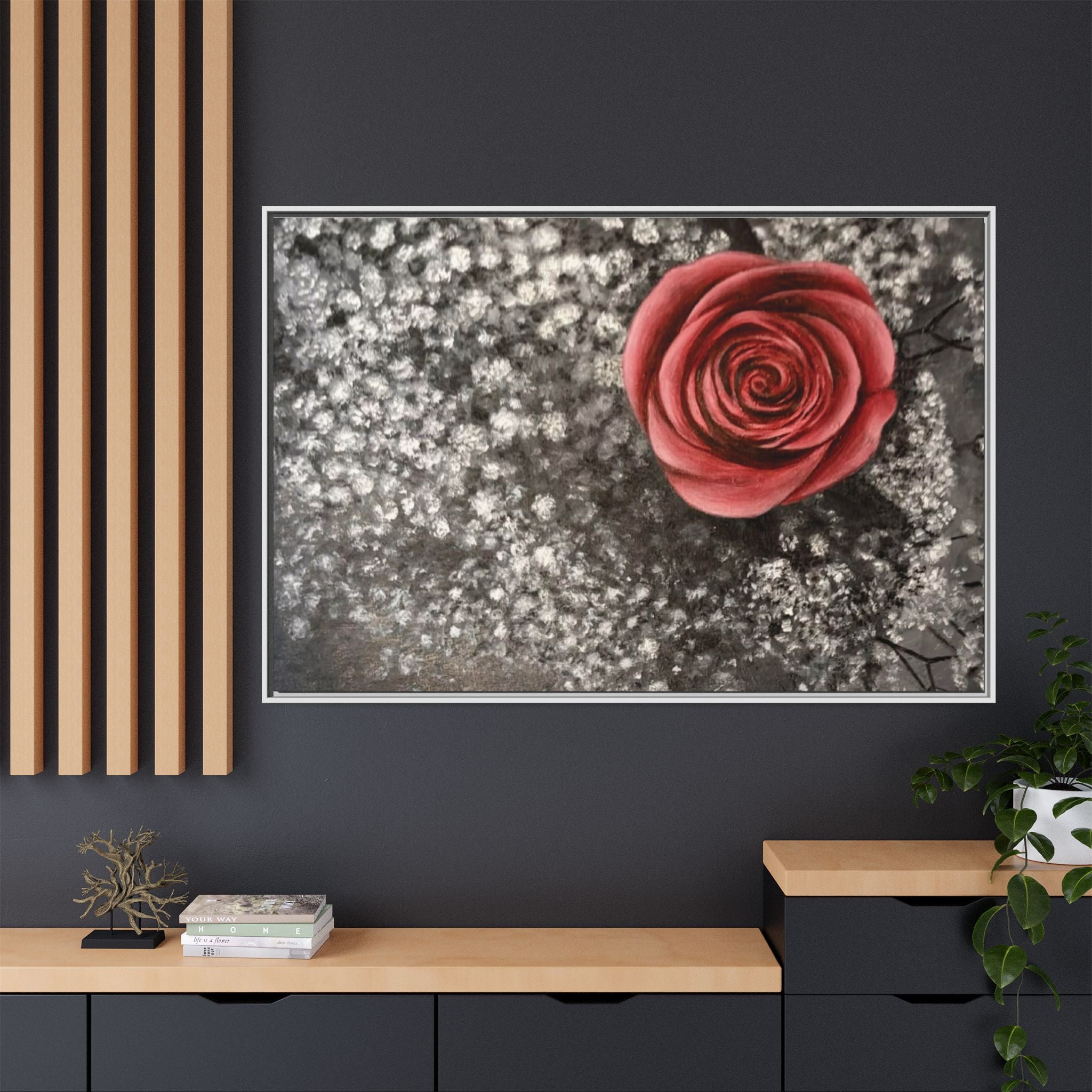 Artist Rose Wall Print