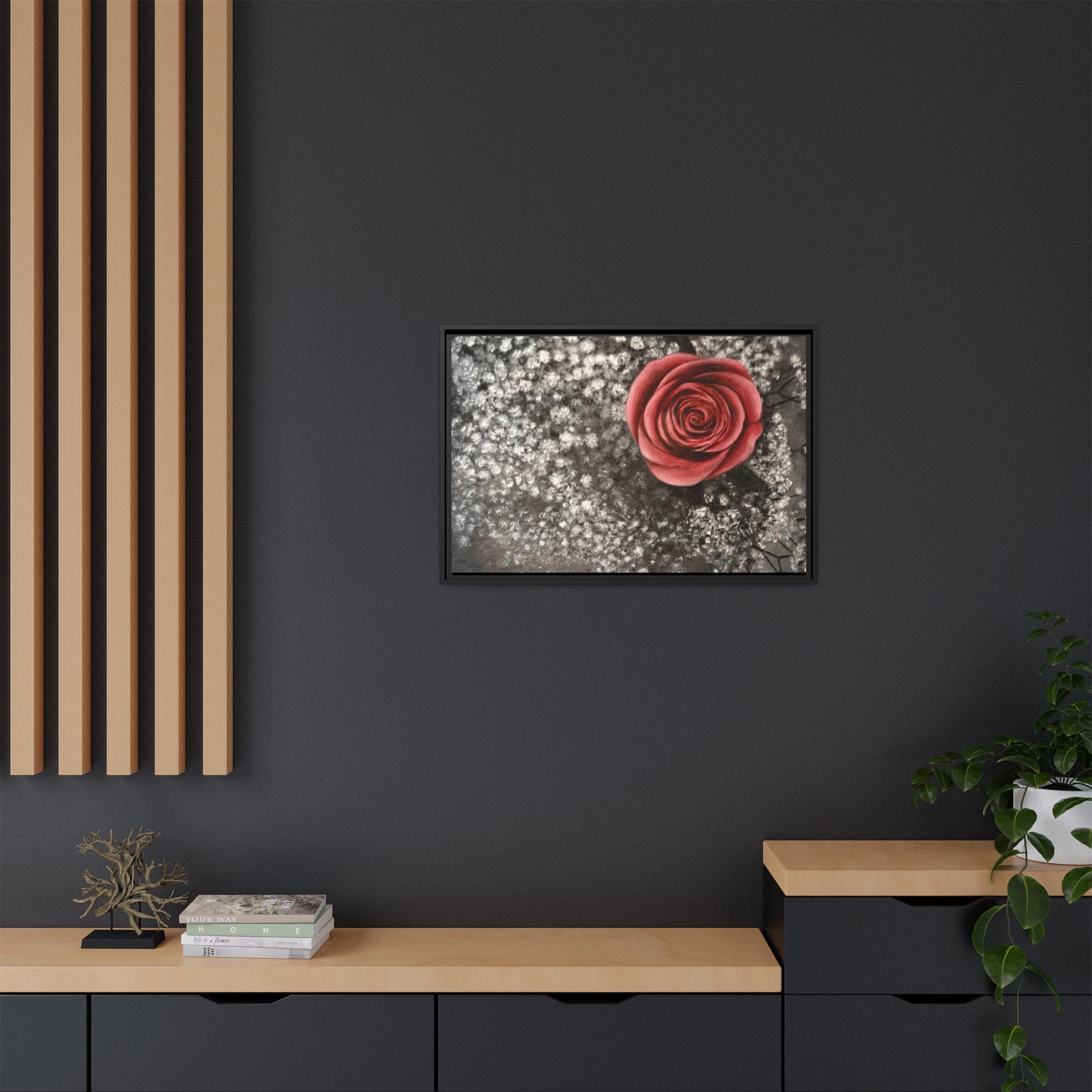 Artist Rose Wall Print