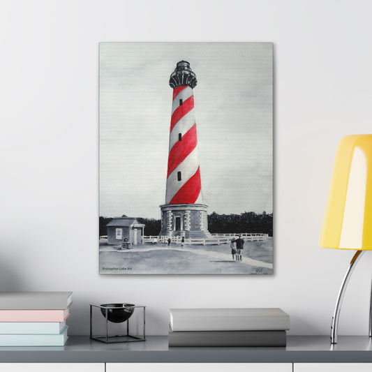 Hatteras Lighthouse (Surreal) Canvas Gallery Wraps