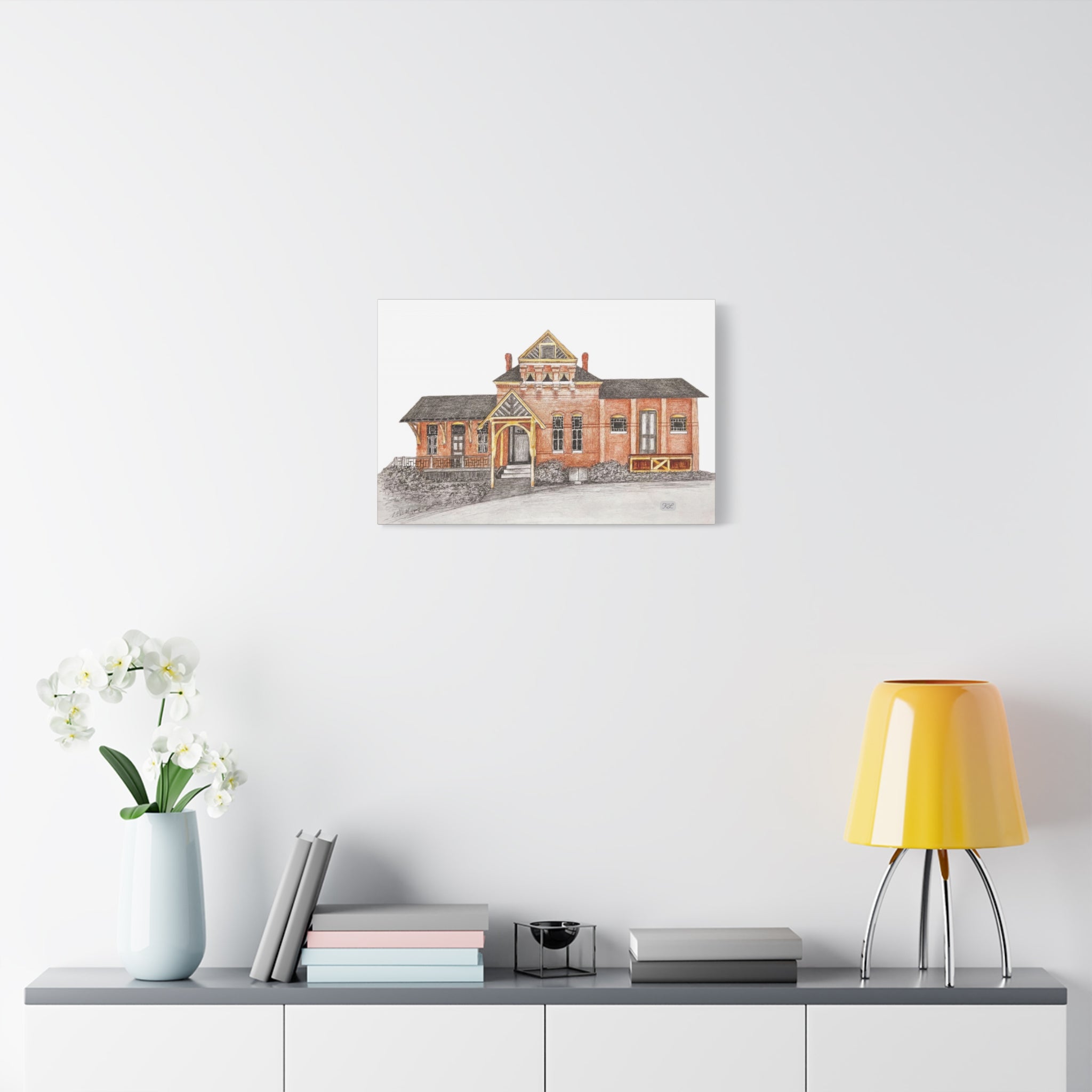Sykesville Station Canvas Wall Art