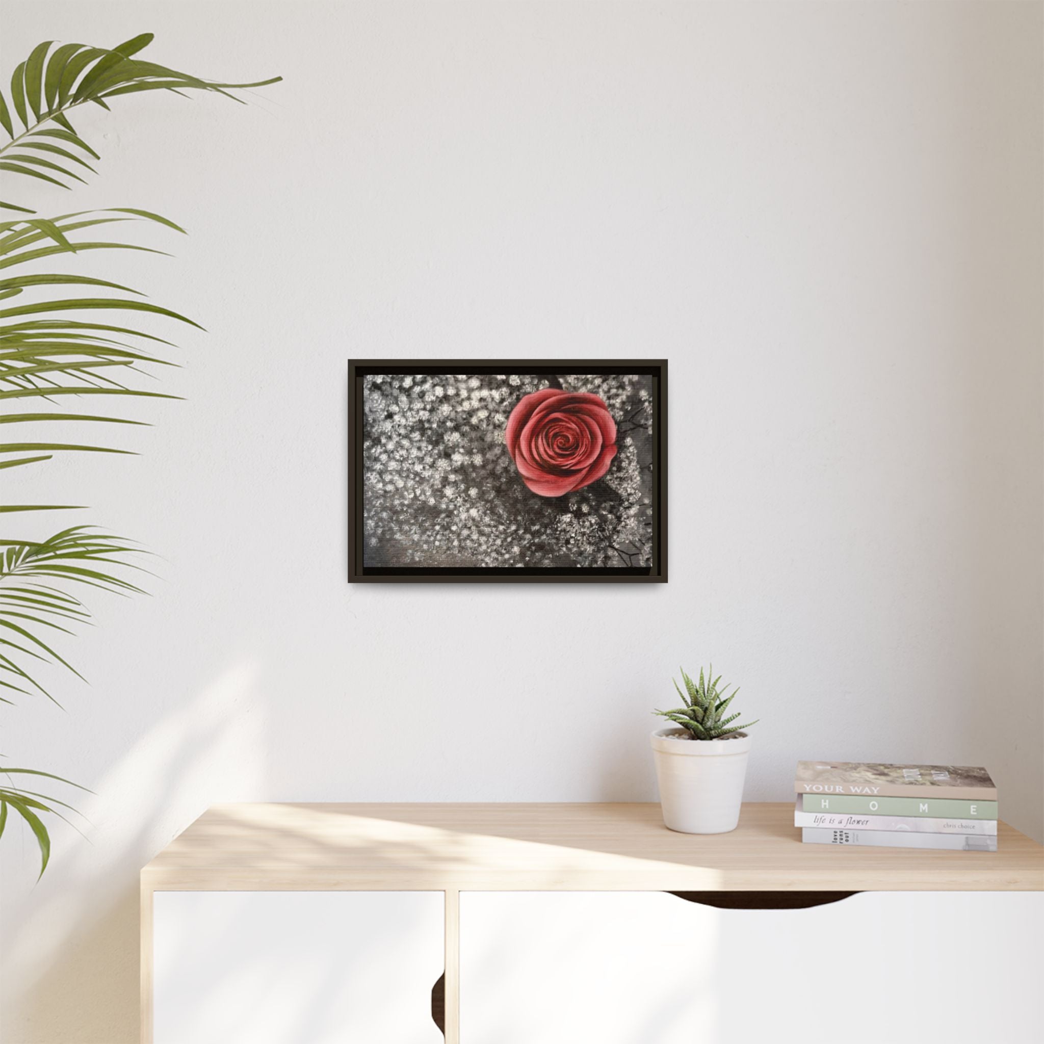 Artist Rose Wall Print
