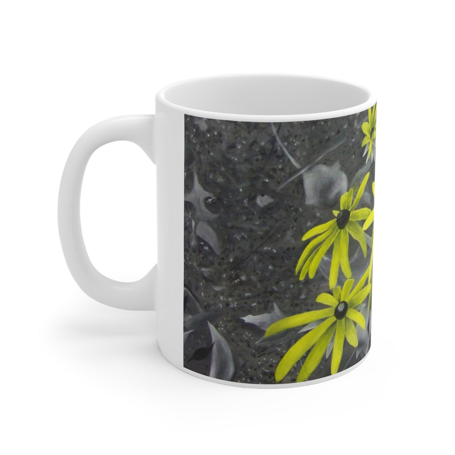 Le Daisy Ceramic Mug 11oz