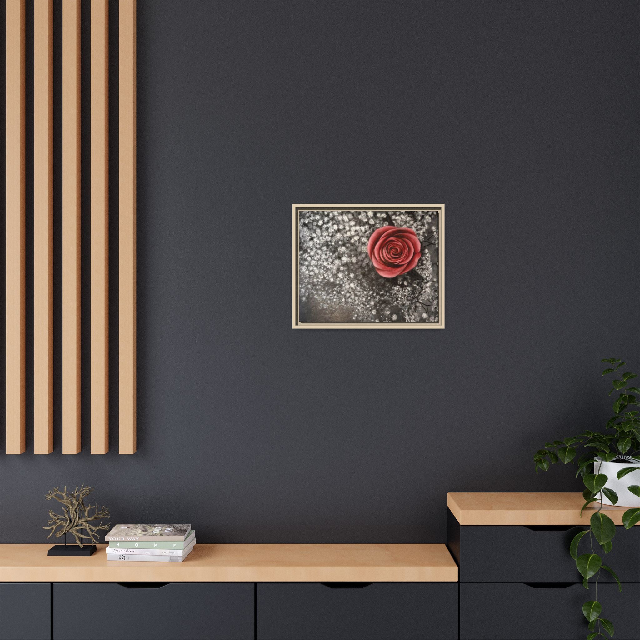 Artist Rose Wall Print