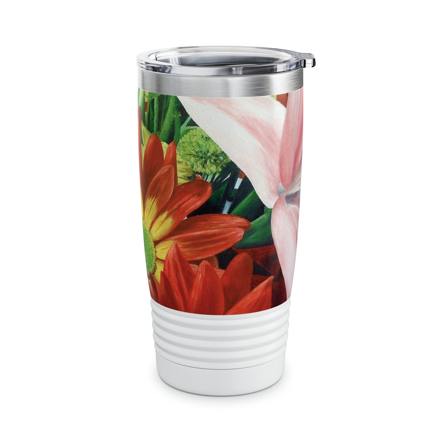 Bunch Of Flowers Ringneck Tumbler, 20oz