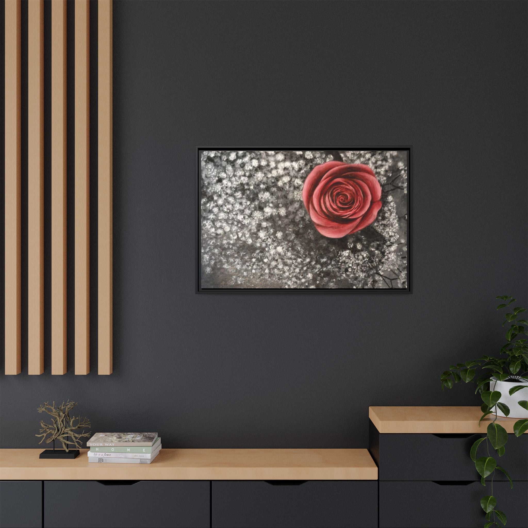 Artist Rose Wall Print