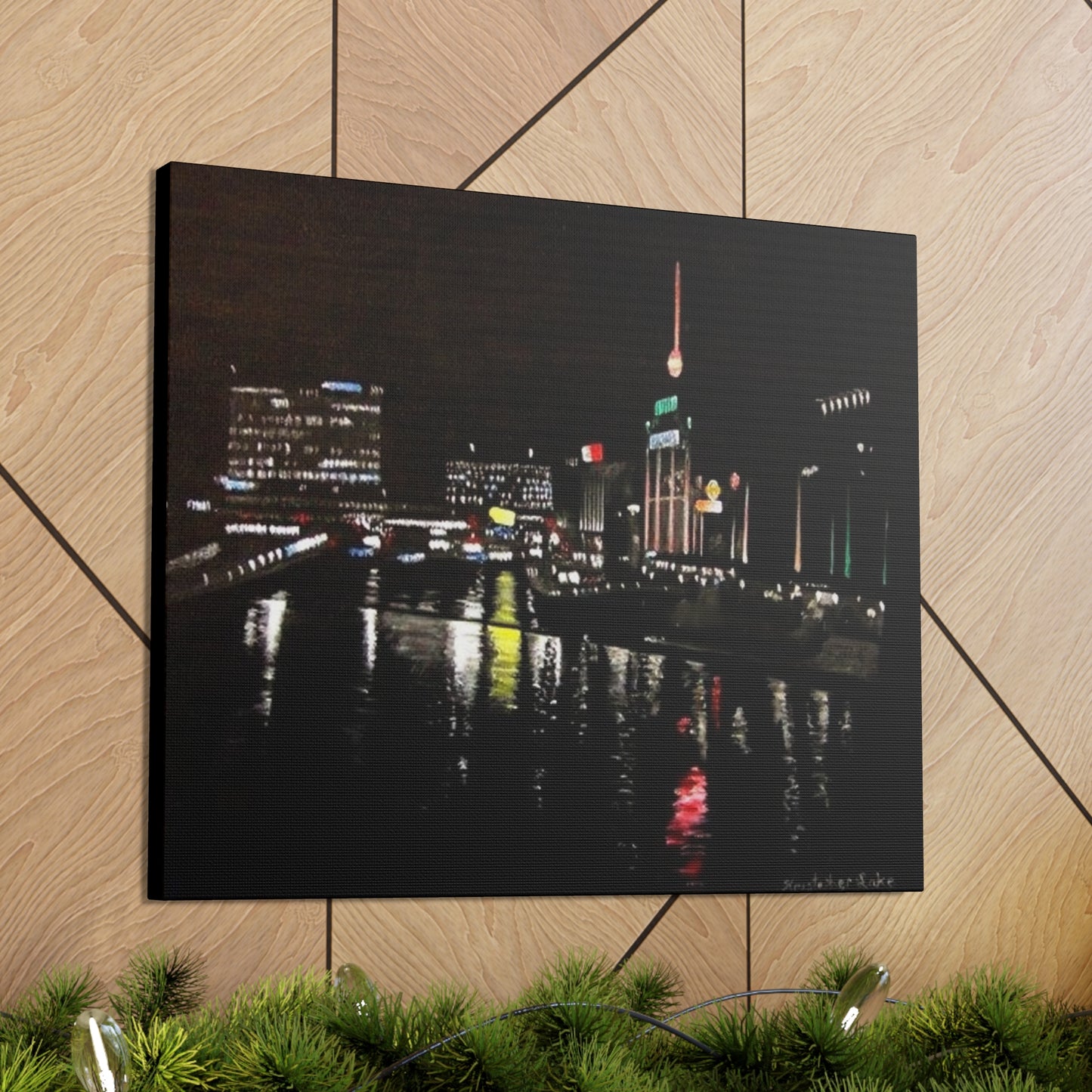 Baltimore Inner Harbor Canvas Gallery Wraps