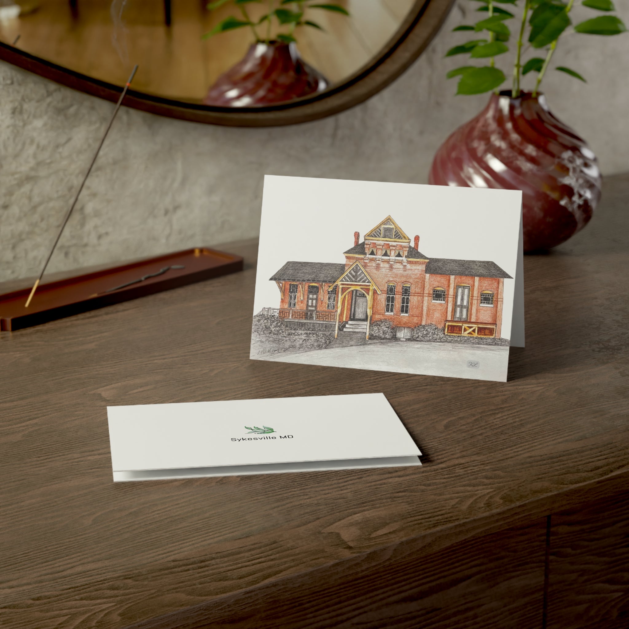 Sykesville Station Greeting Cards (1, 10, 30, and 50pcs)