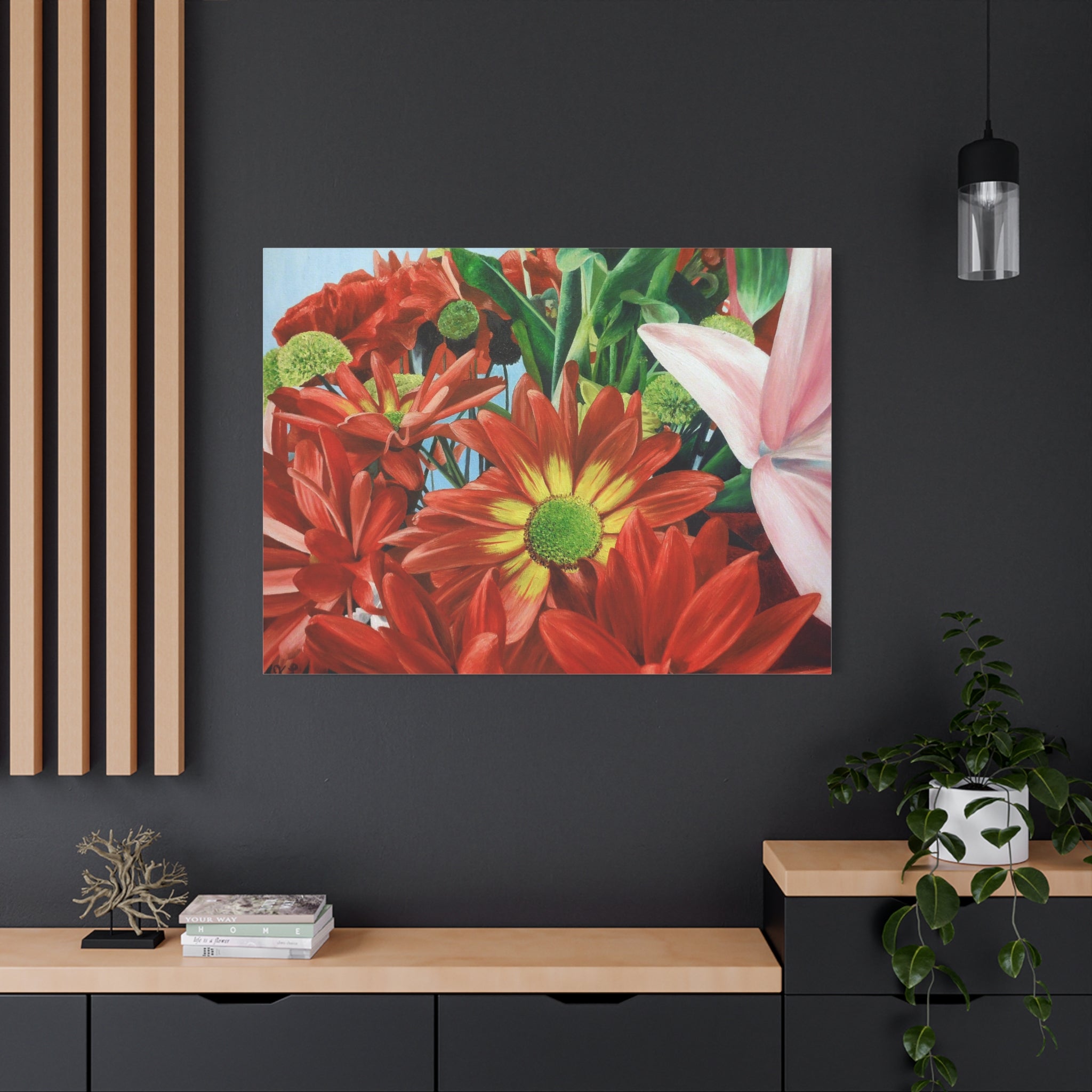 "Bunch of Flowers" Wall Art