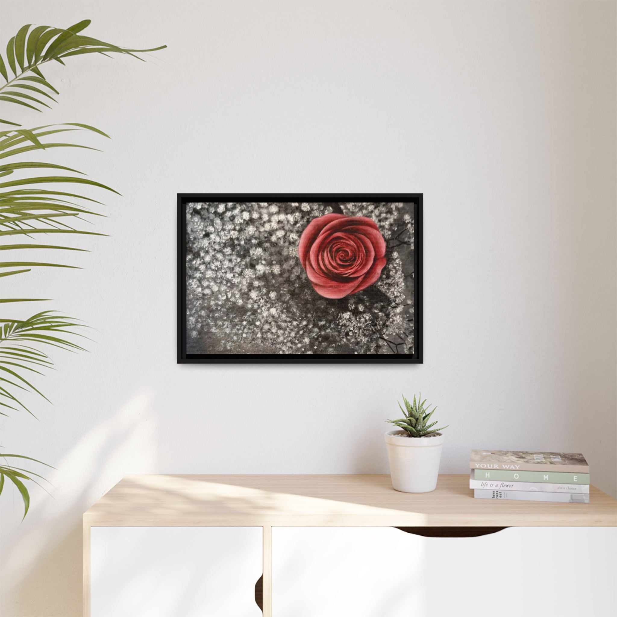 Artist Rose Wall Print
