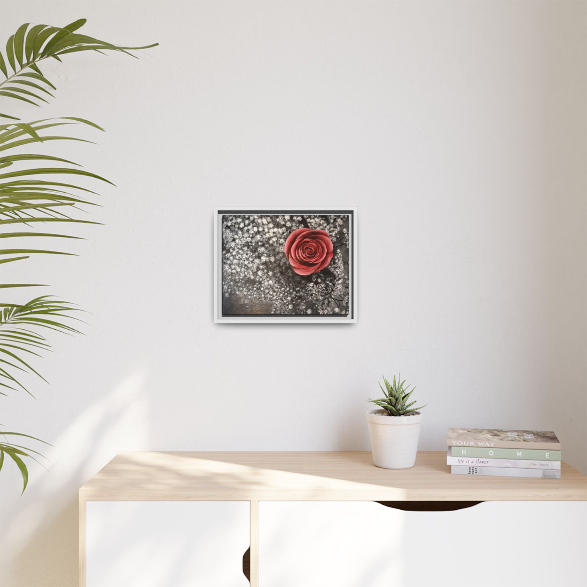 Artist Rose Wall Print