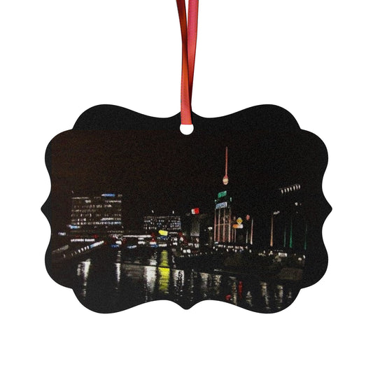 Baltimore Inner Harbor Aluminum Ornaments (1pc, 5pcs, 10pcs, 20pcs)