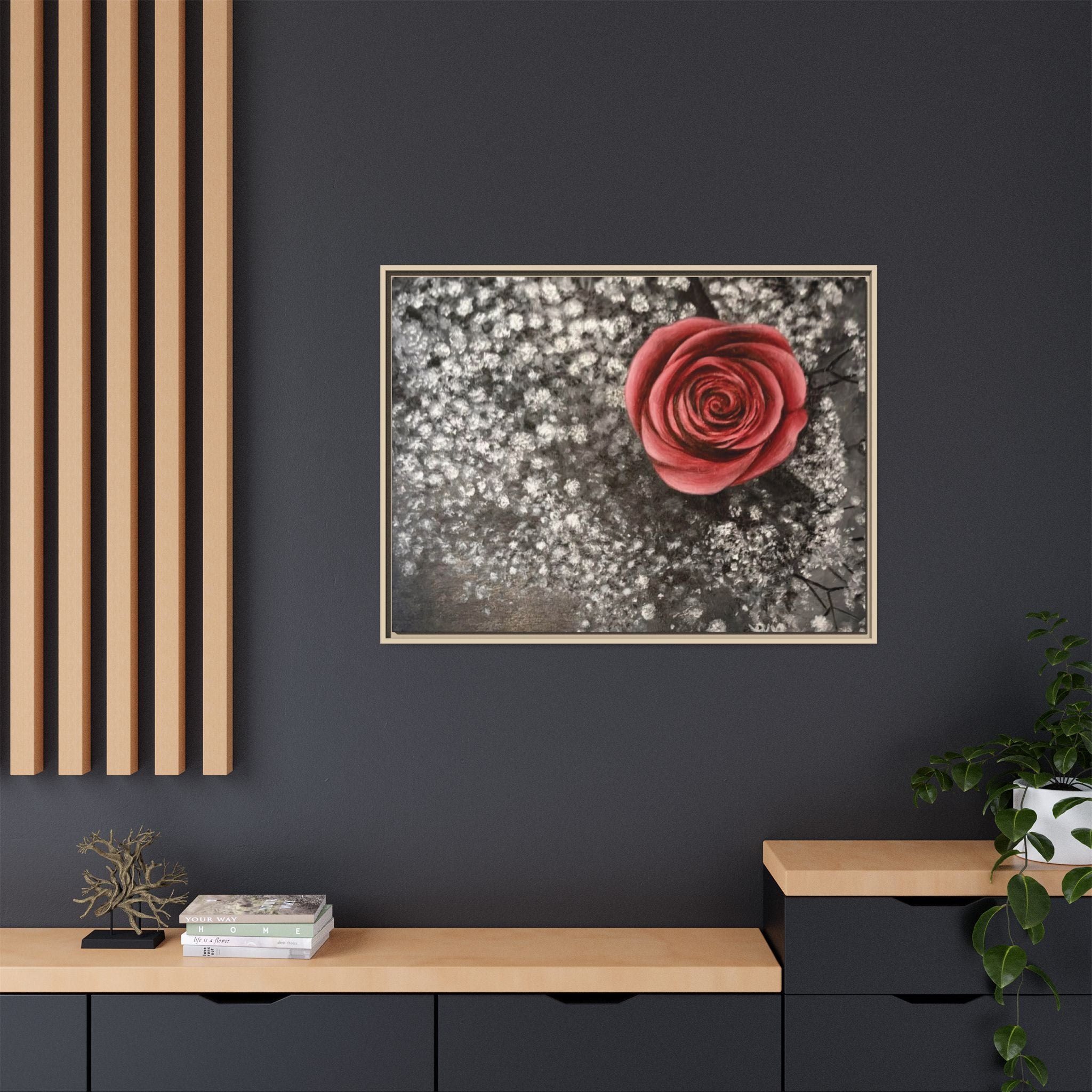 Artist Rose Wall Print