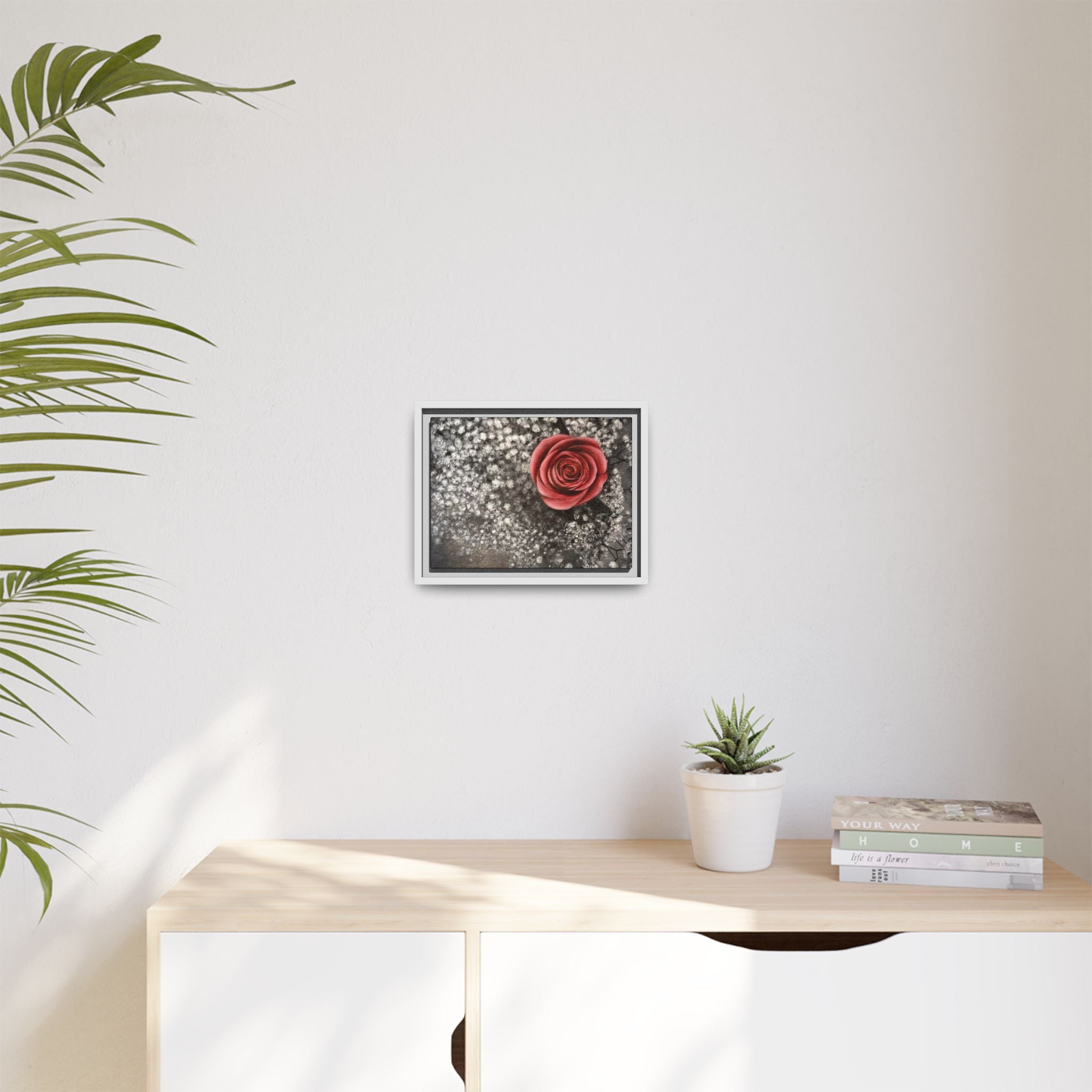 Artist Rose Wall Print