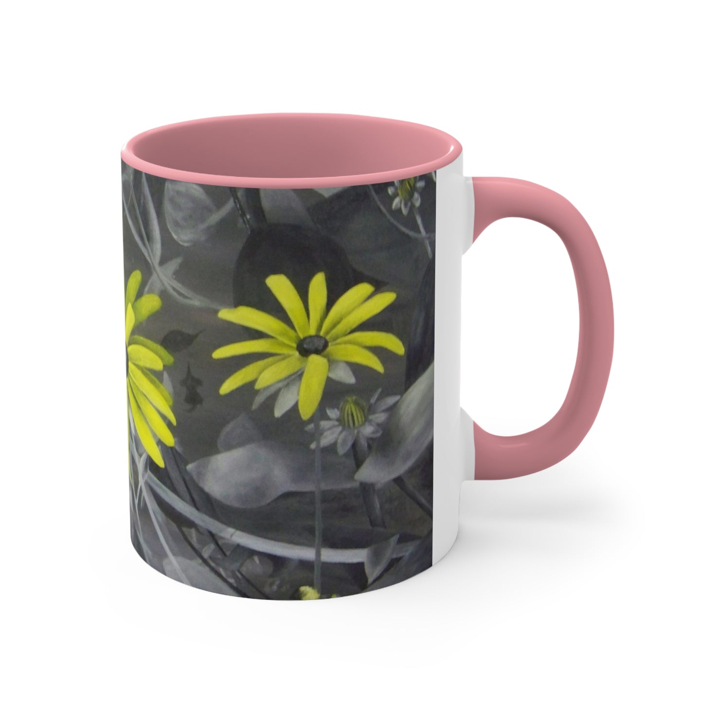 Le Daisy Accent Coffee Mug, 11oz