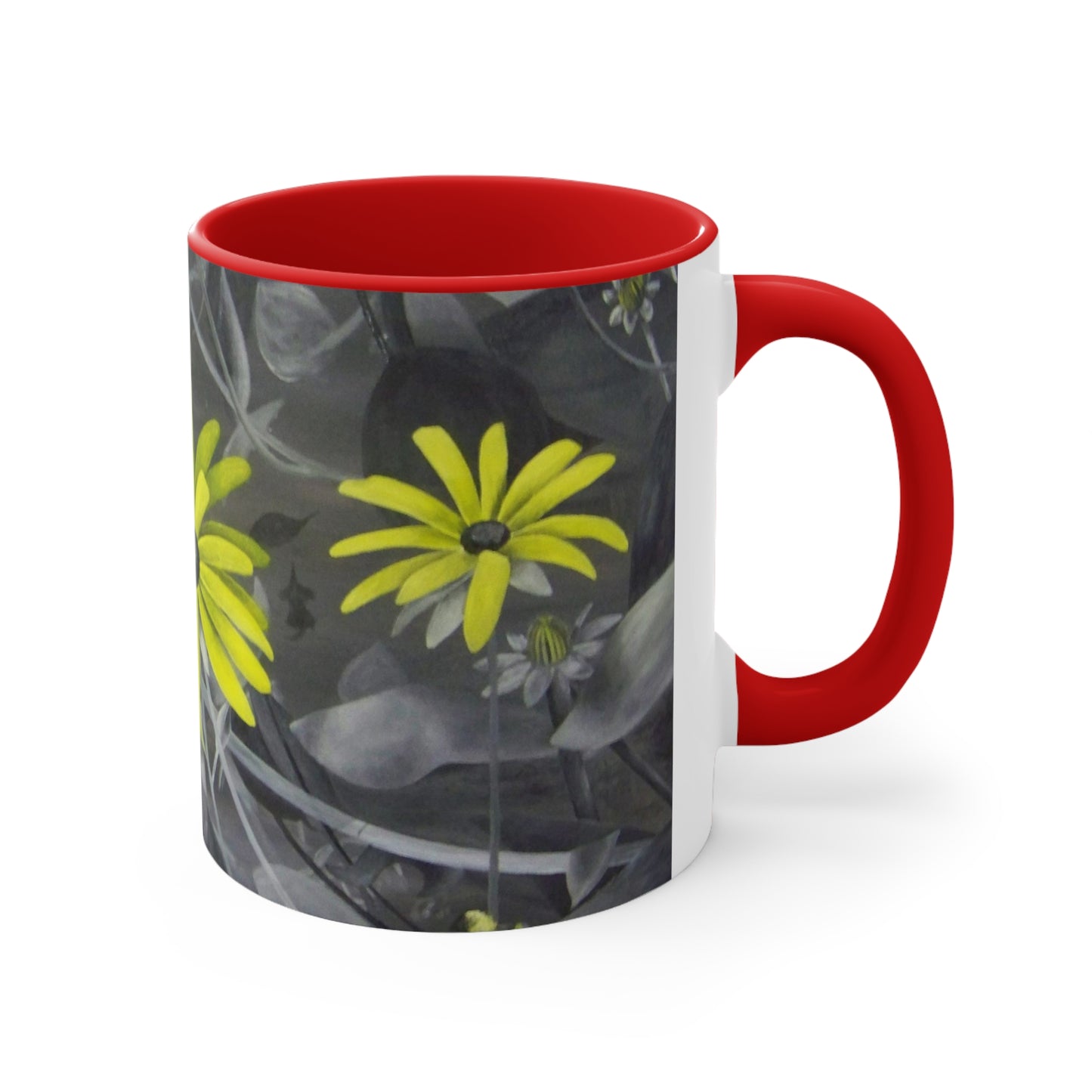 Le Daisy Accent Coffee Mug, 11oz